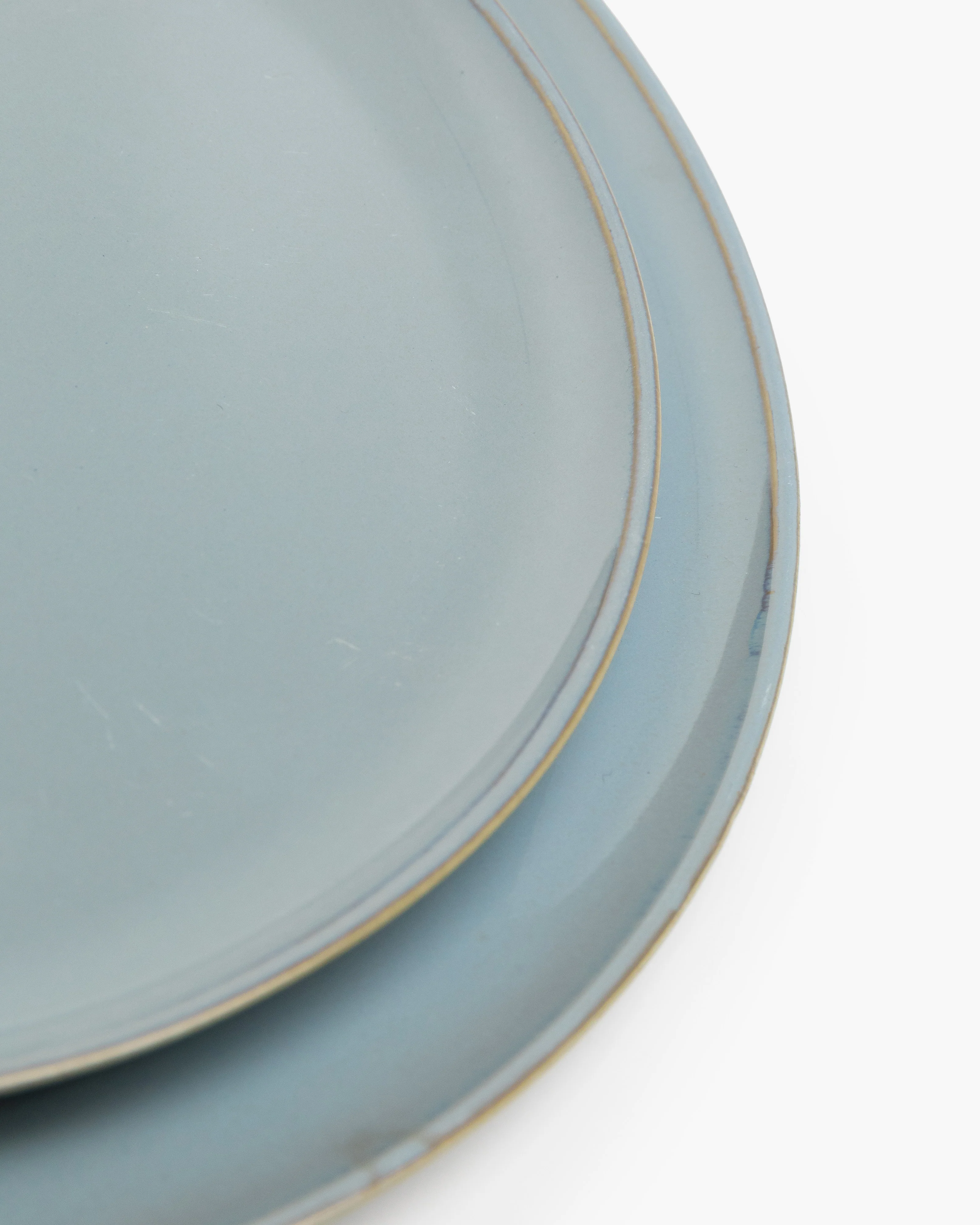 Dinner plate smoky blue Terres de rêves - Image 4