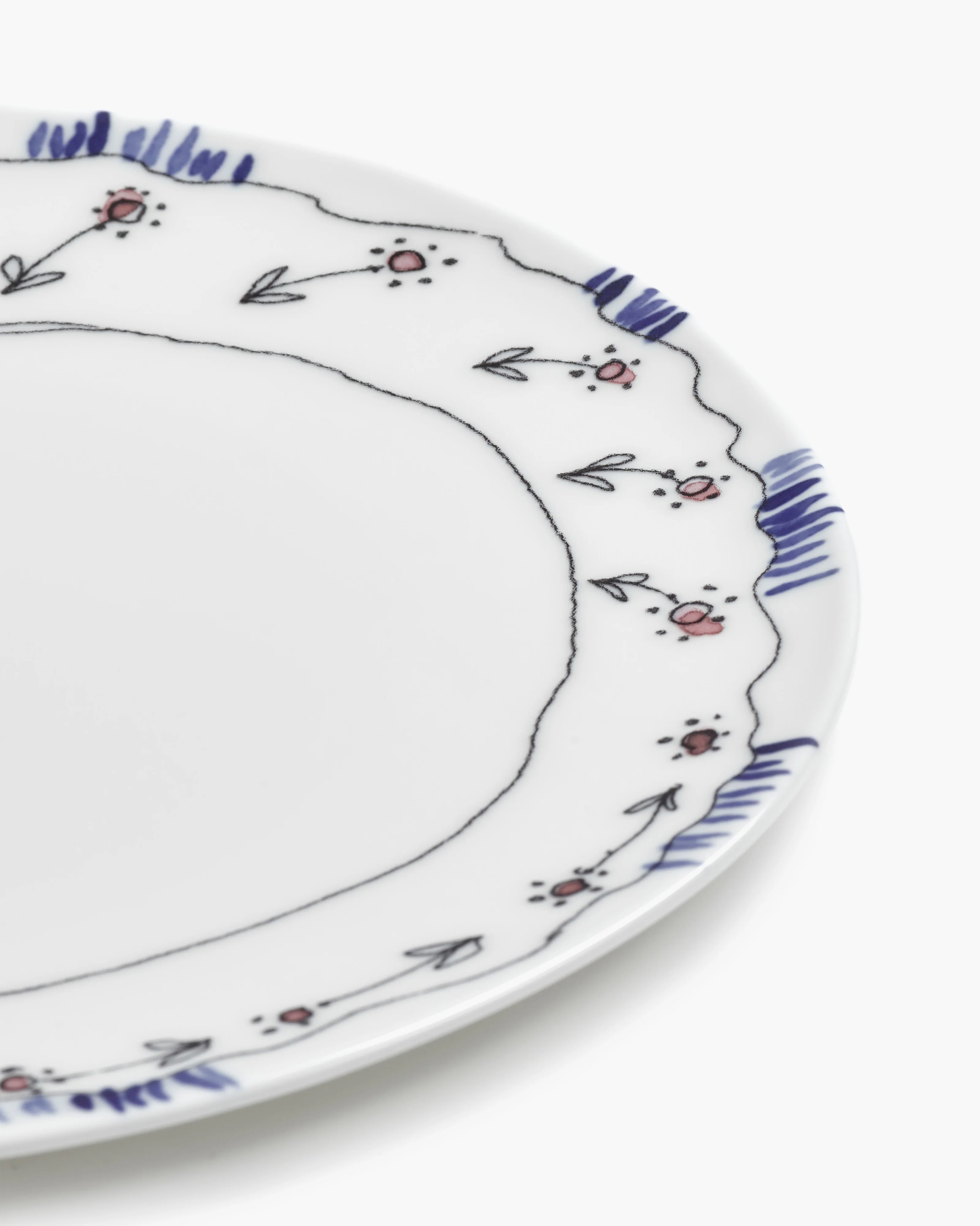 Starter plate Anemone milk Midnight Flowers - Image 5
