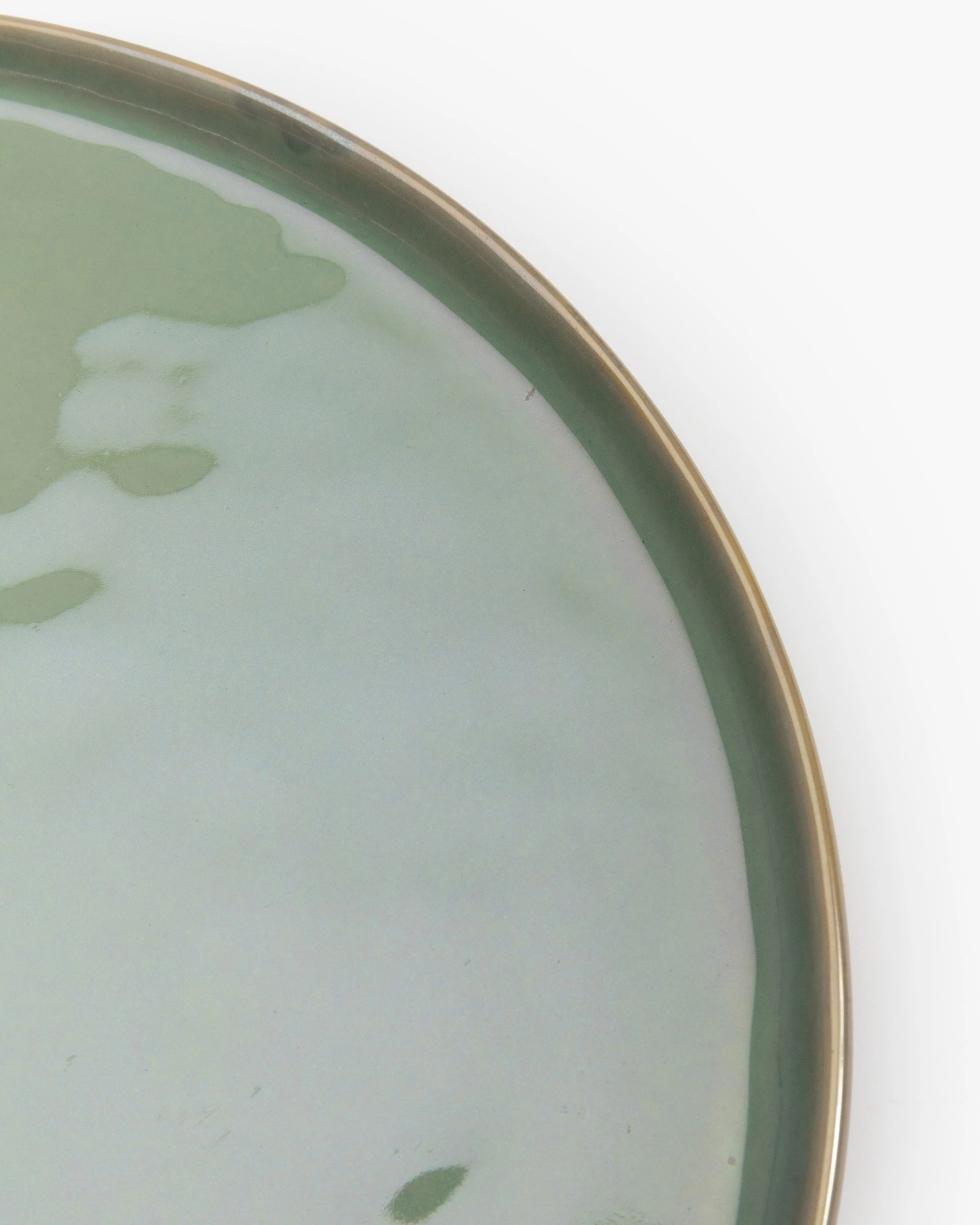 Dinner plate aquagreen Pure - Image 3