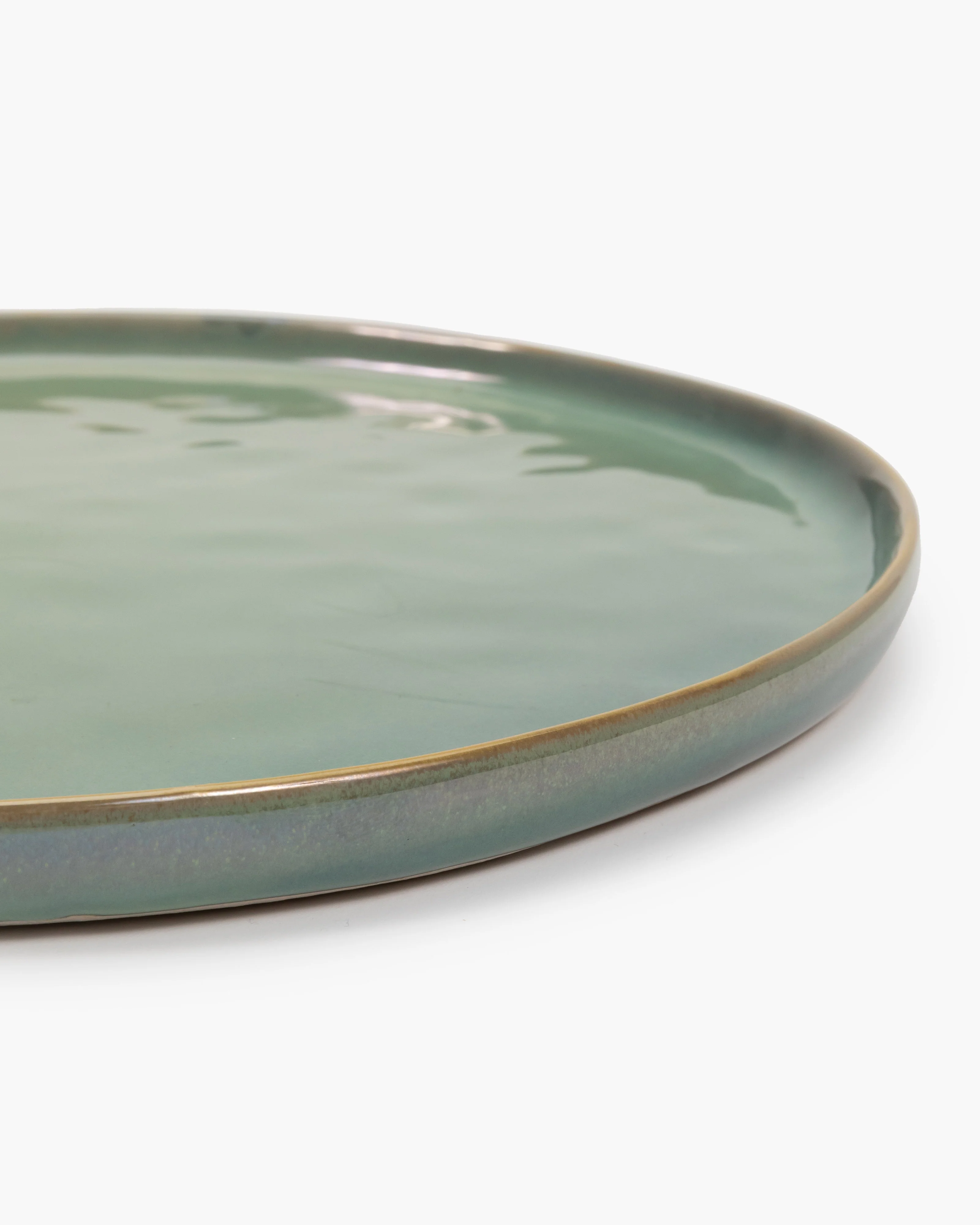 Dinner plate aquagreen Pure - Image 4