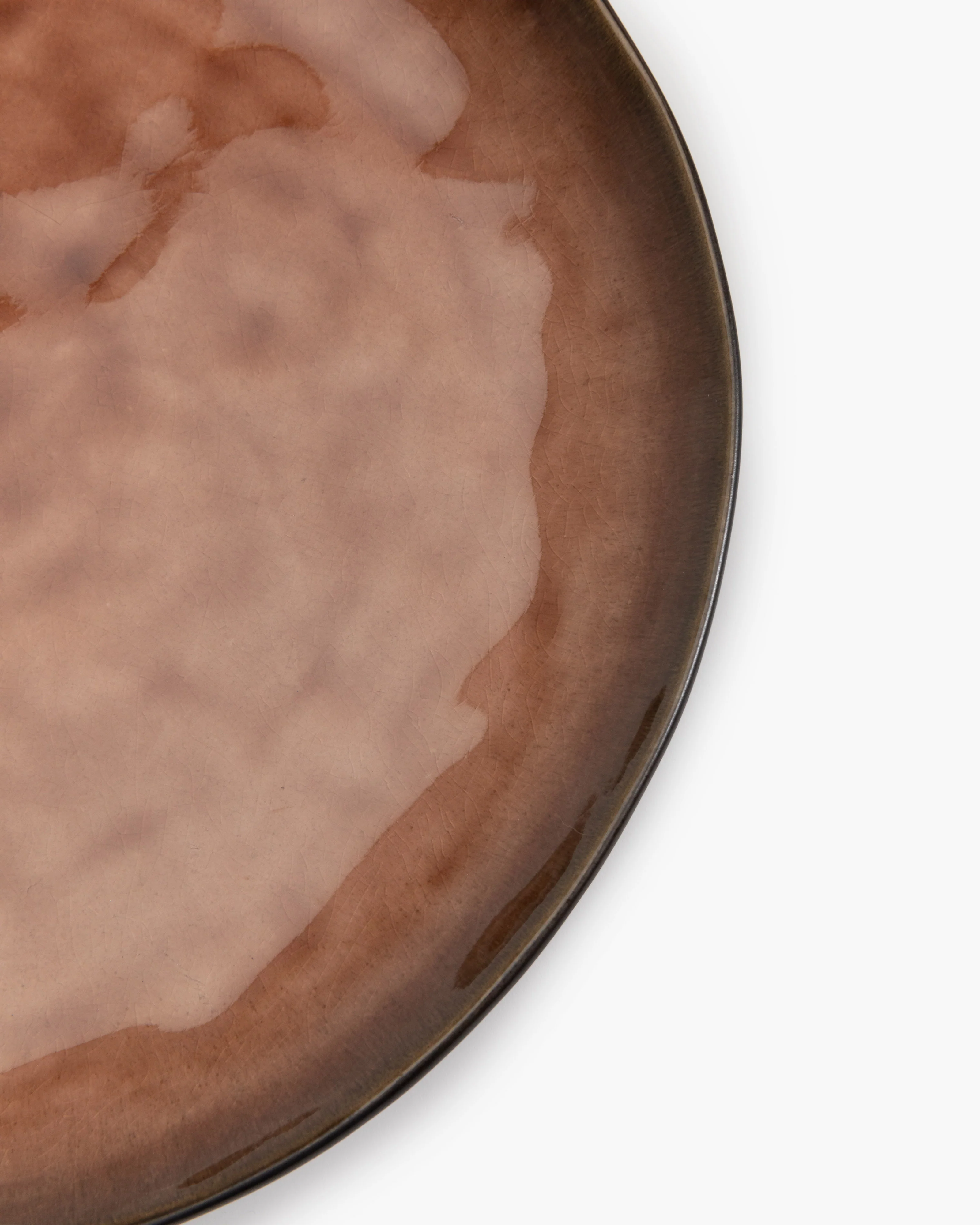 Dinner plate brown Pure - Image 3