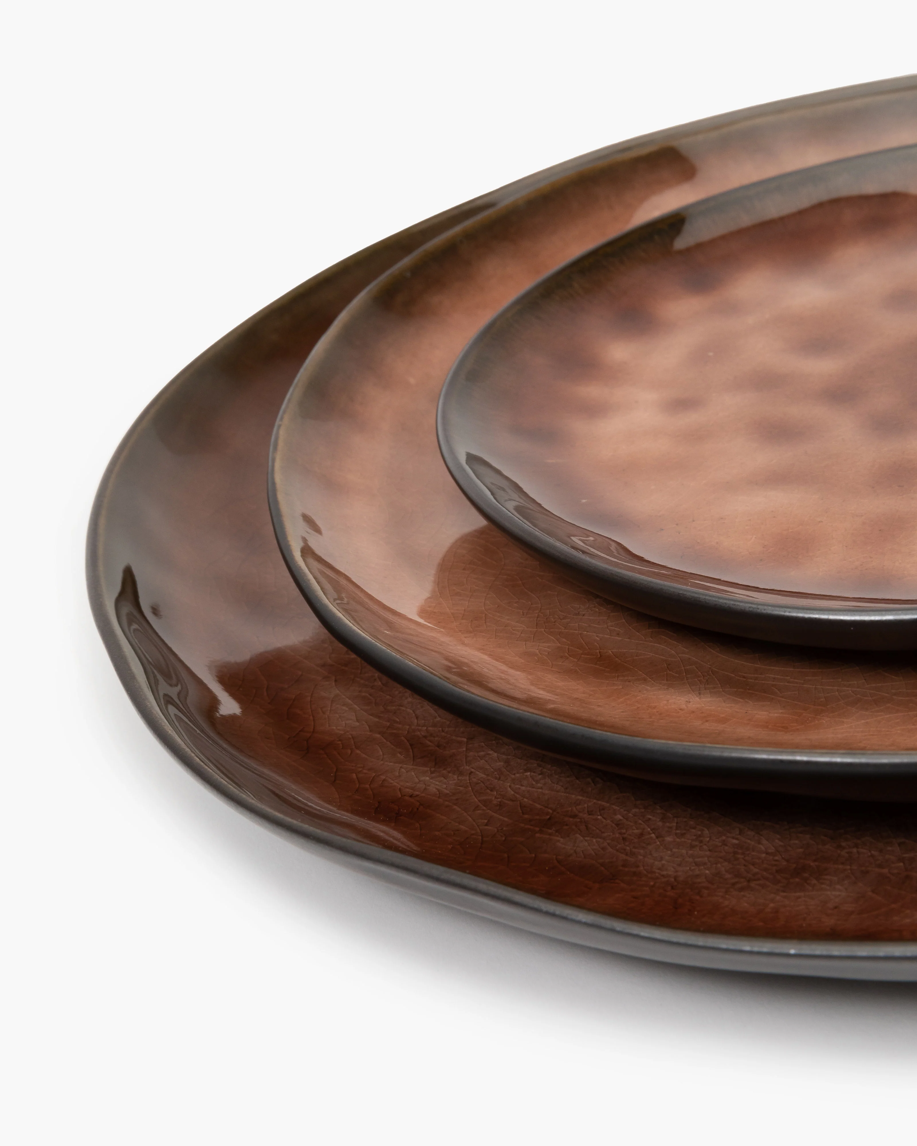 Dinner plate brown Pure - Image 5