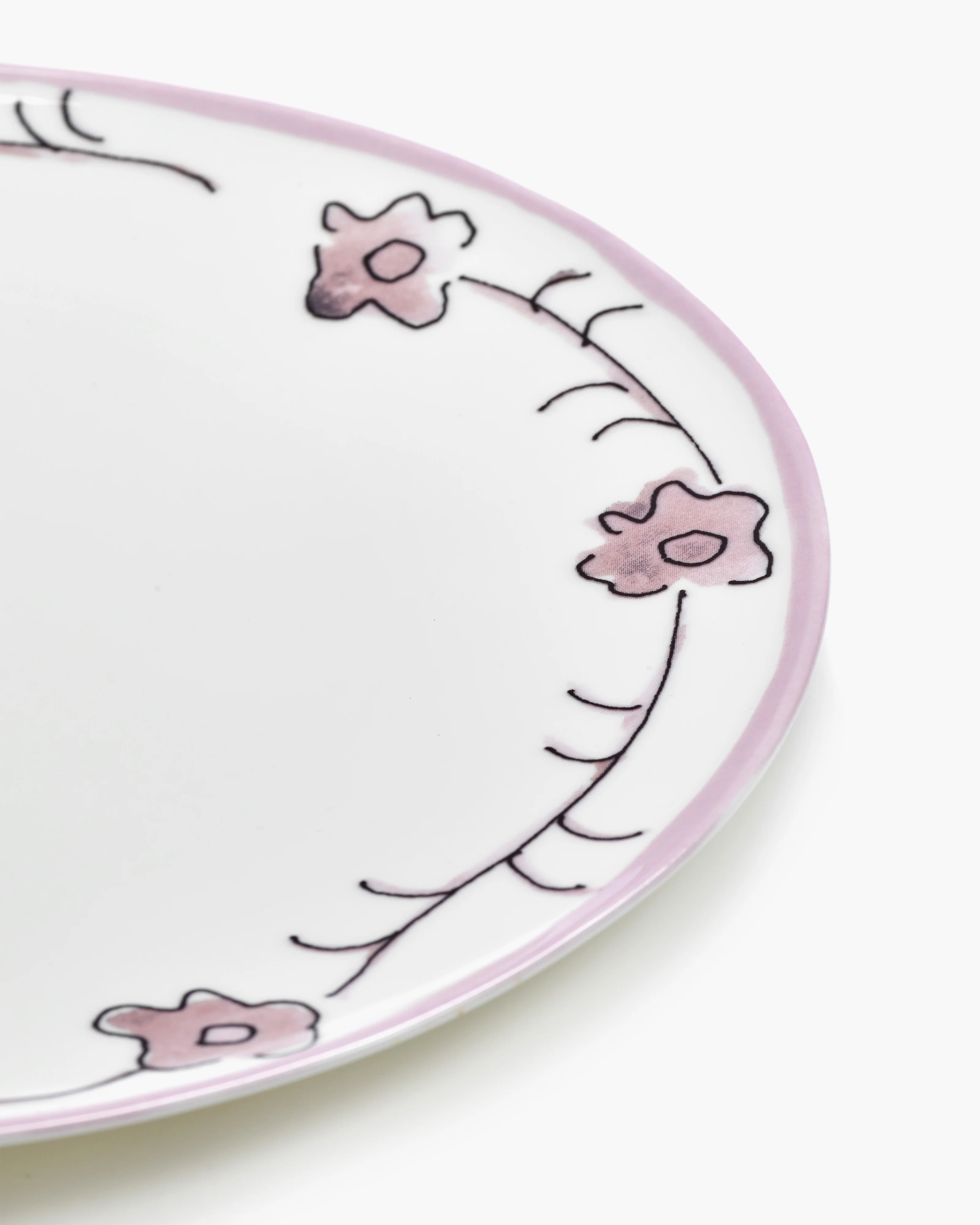 Starter plate Dark viola Midnight Flowers - Image 4