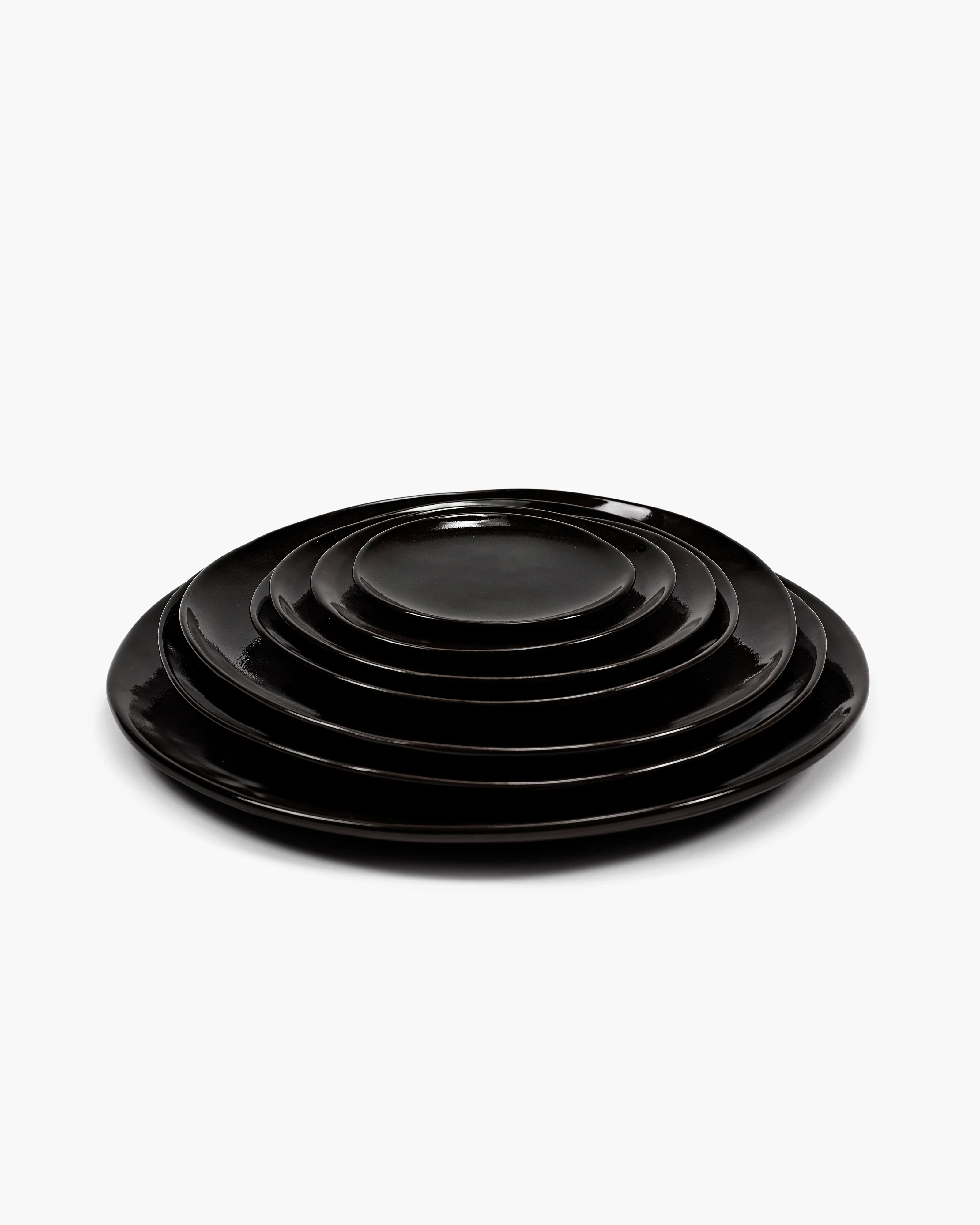 Breakfast plate L ebony La Mère - Image 5