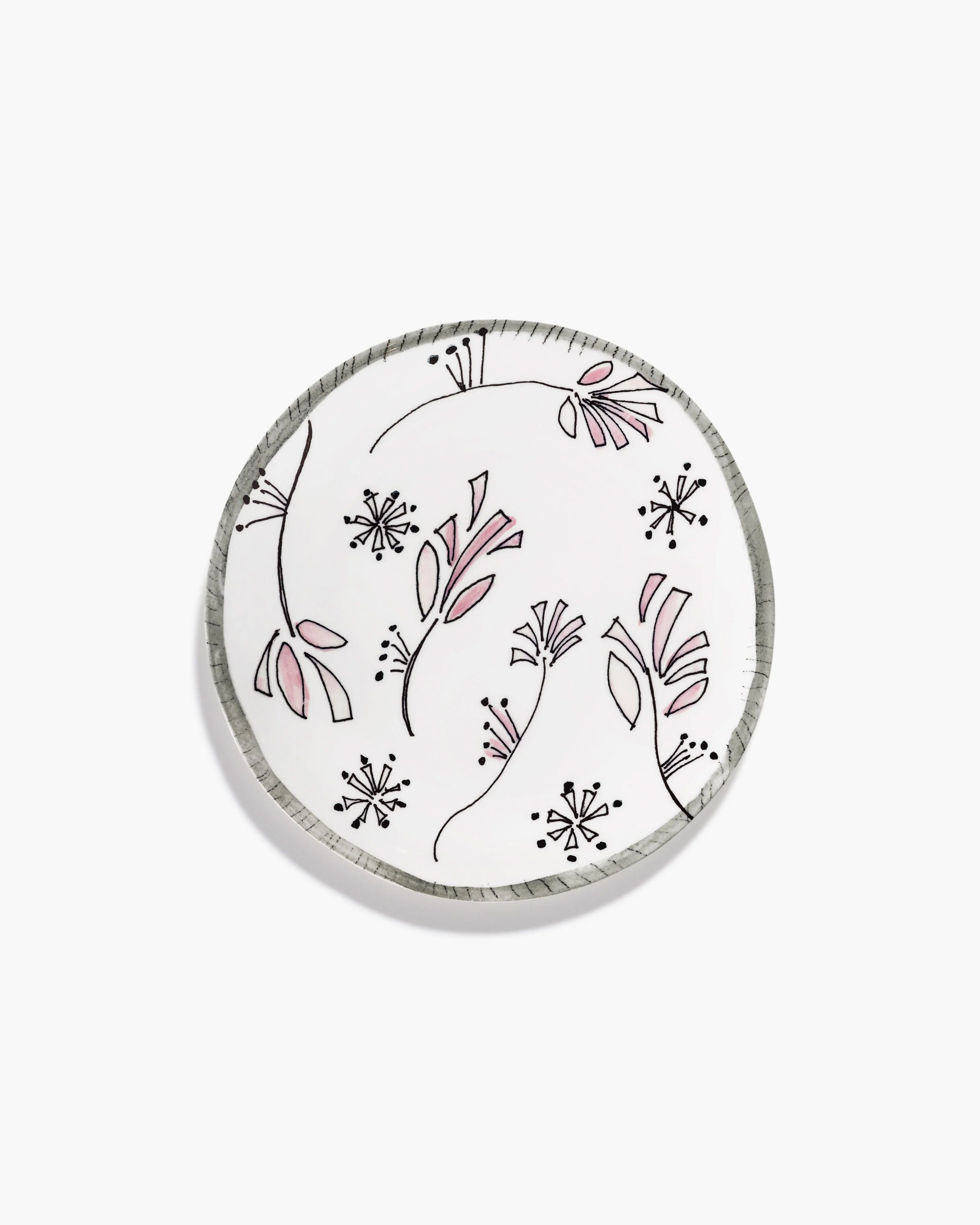 Starter plate Fiore rosa Midnight Flowers - Image 2