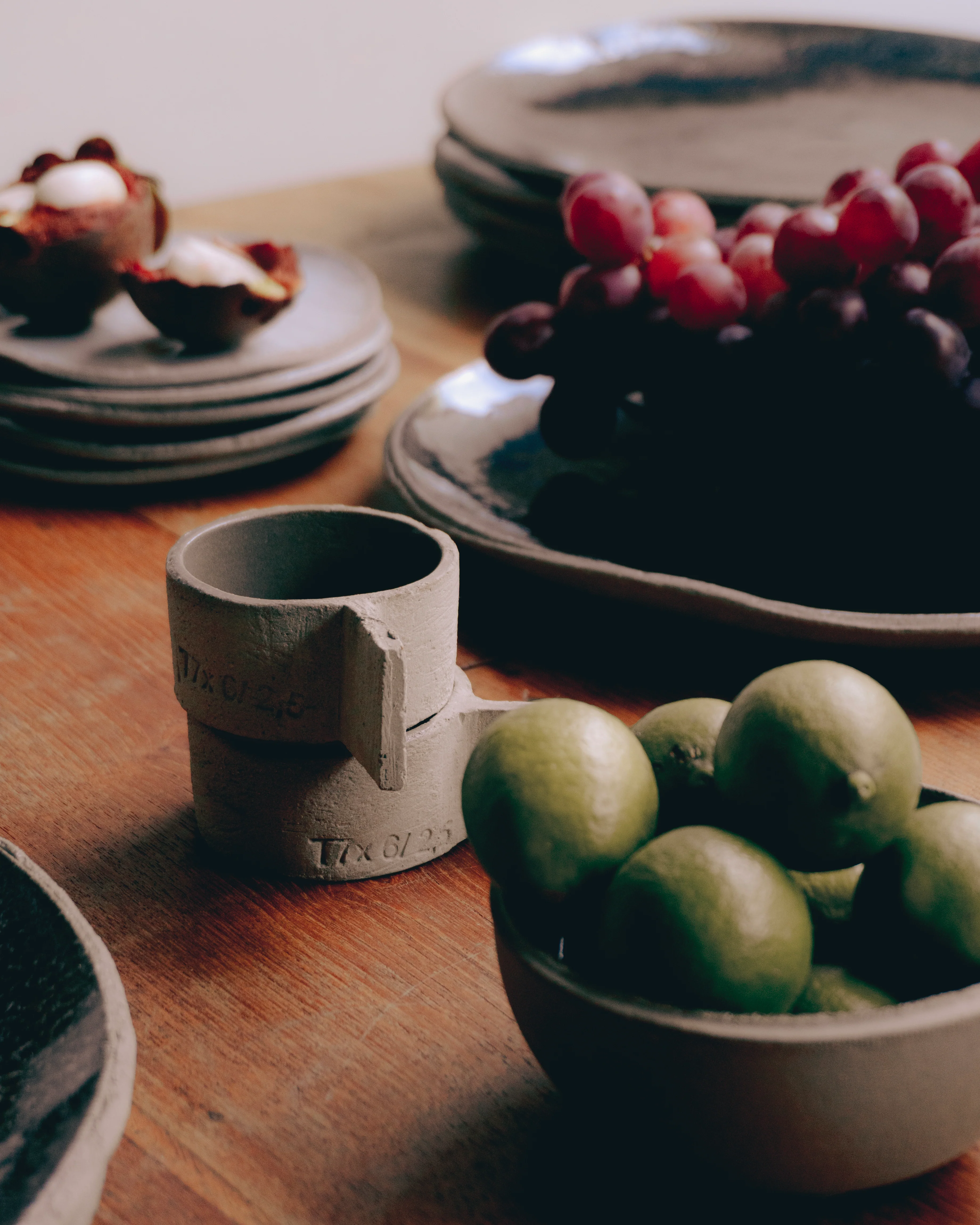 Breakfast plate gray FCK - Image 2