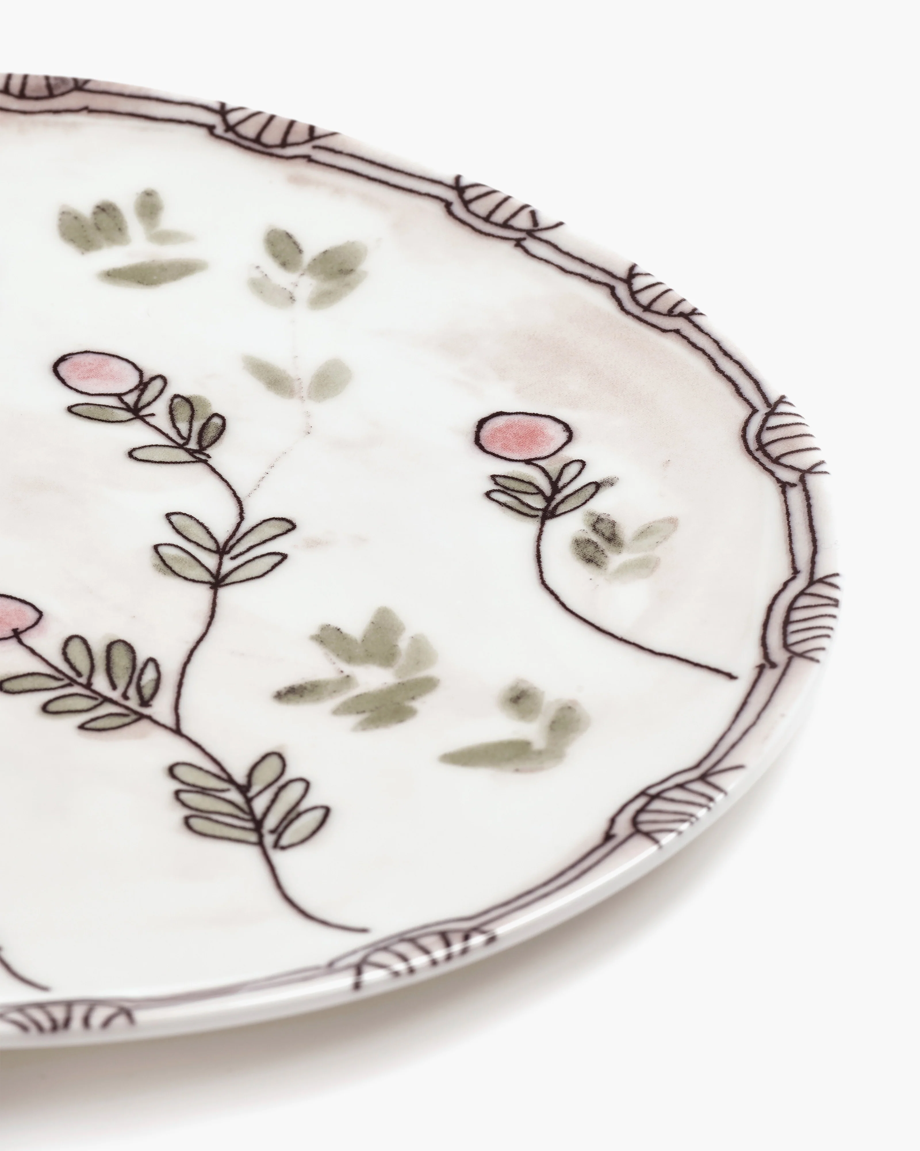 Starter plate Mirtillo nude Midnight Flowers - Image 4