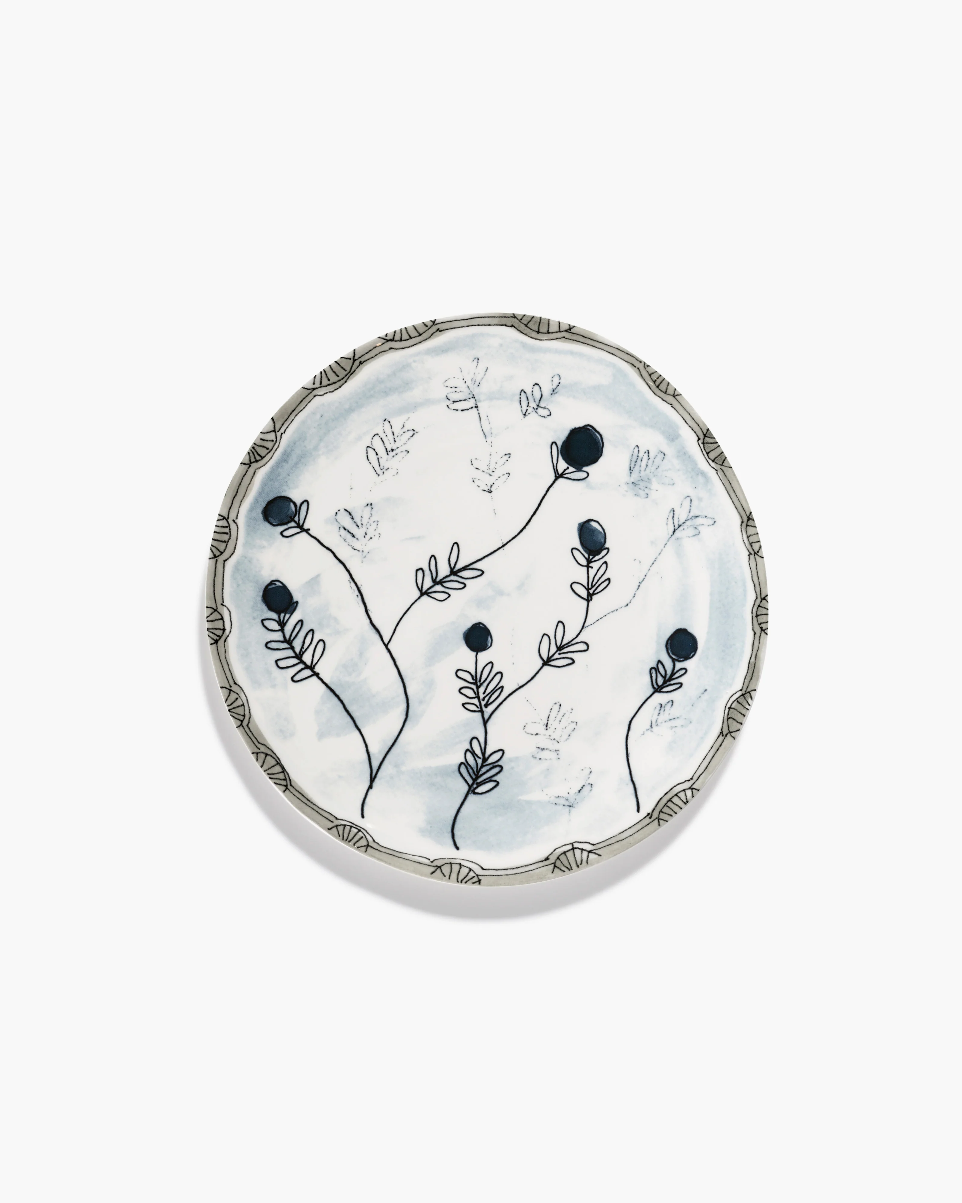 Starter plate Mirtillo tea Midnight Flowers - Image 4