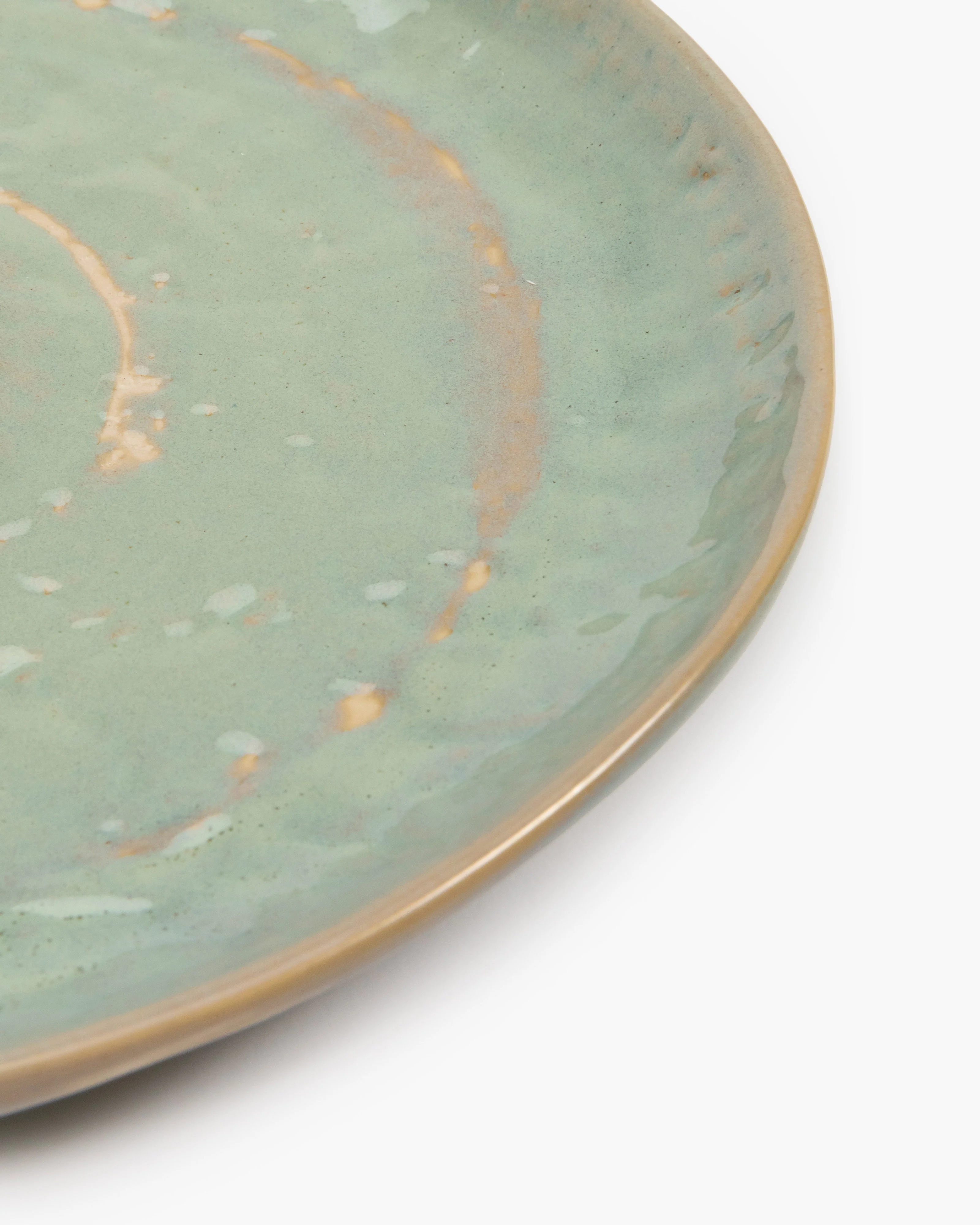 Breakfast plate seagreen Pure - Image 3