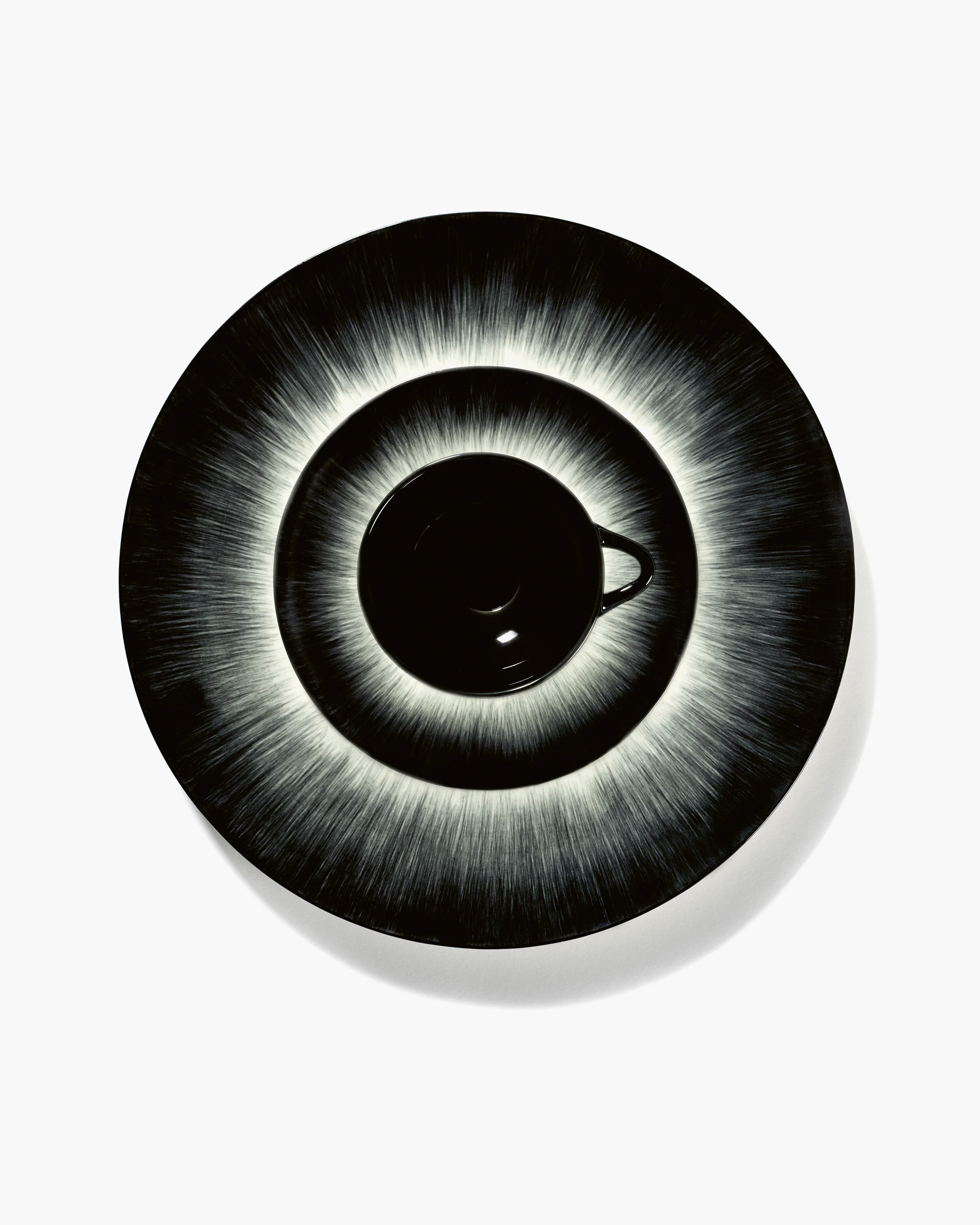 Starter plate white/black variation 5 Dé - Image 2