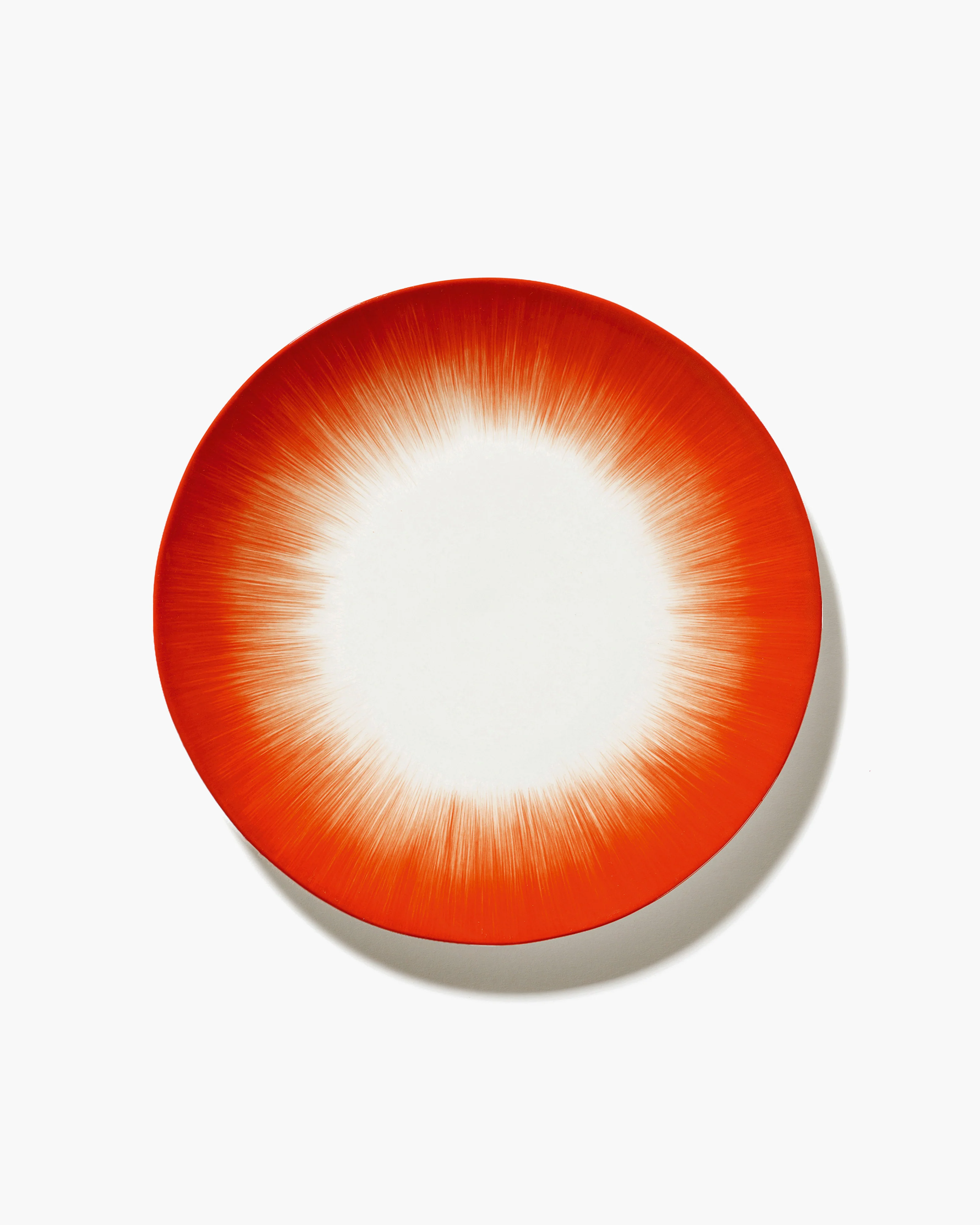 Starter plate white/red variation 5 DĂ©
