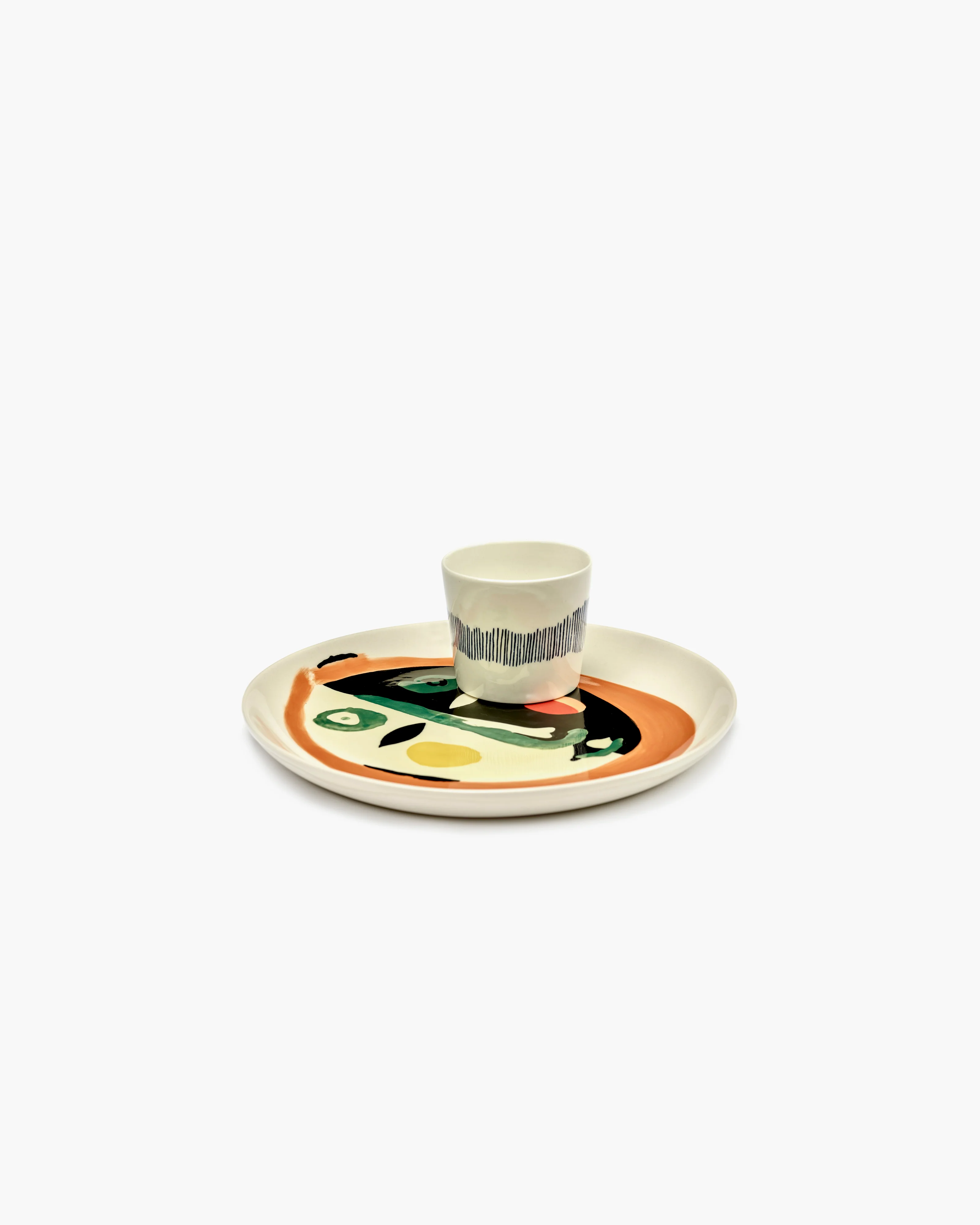 Starter plate with face 1 Feast - Image 3