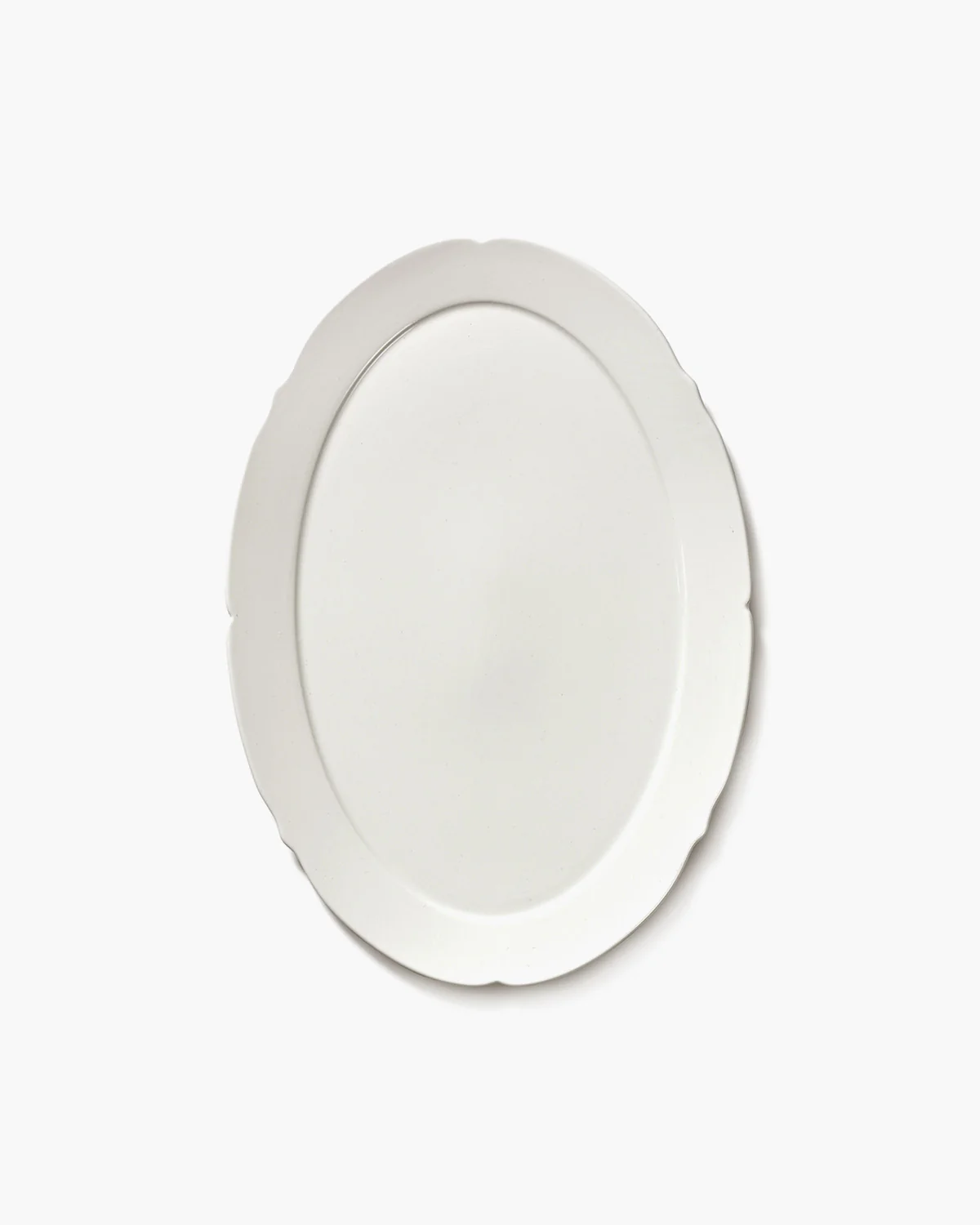 Plate oval L white Silhouette - Image 3