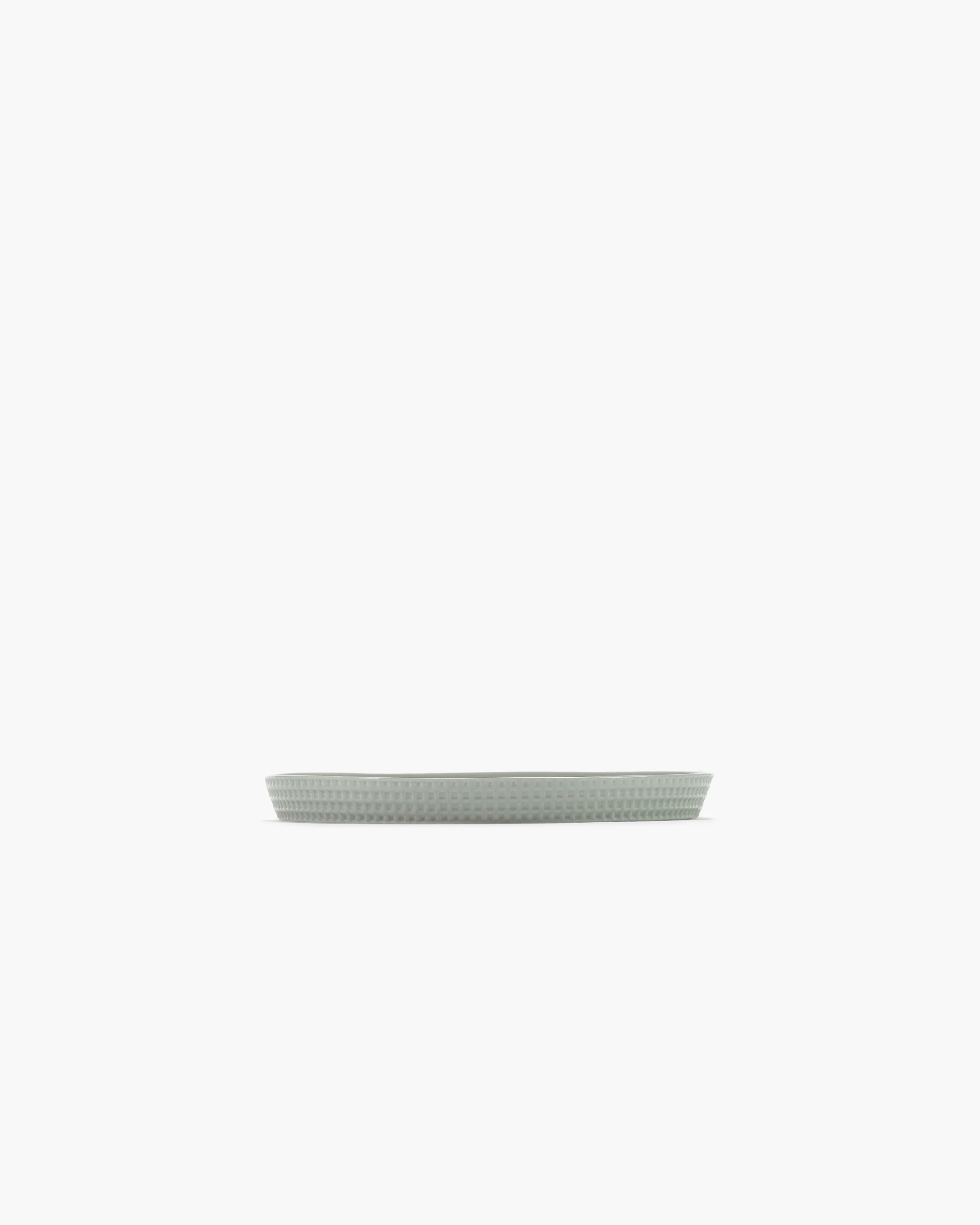 Dessert plate raised edge green Nido - Image 3