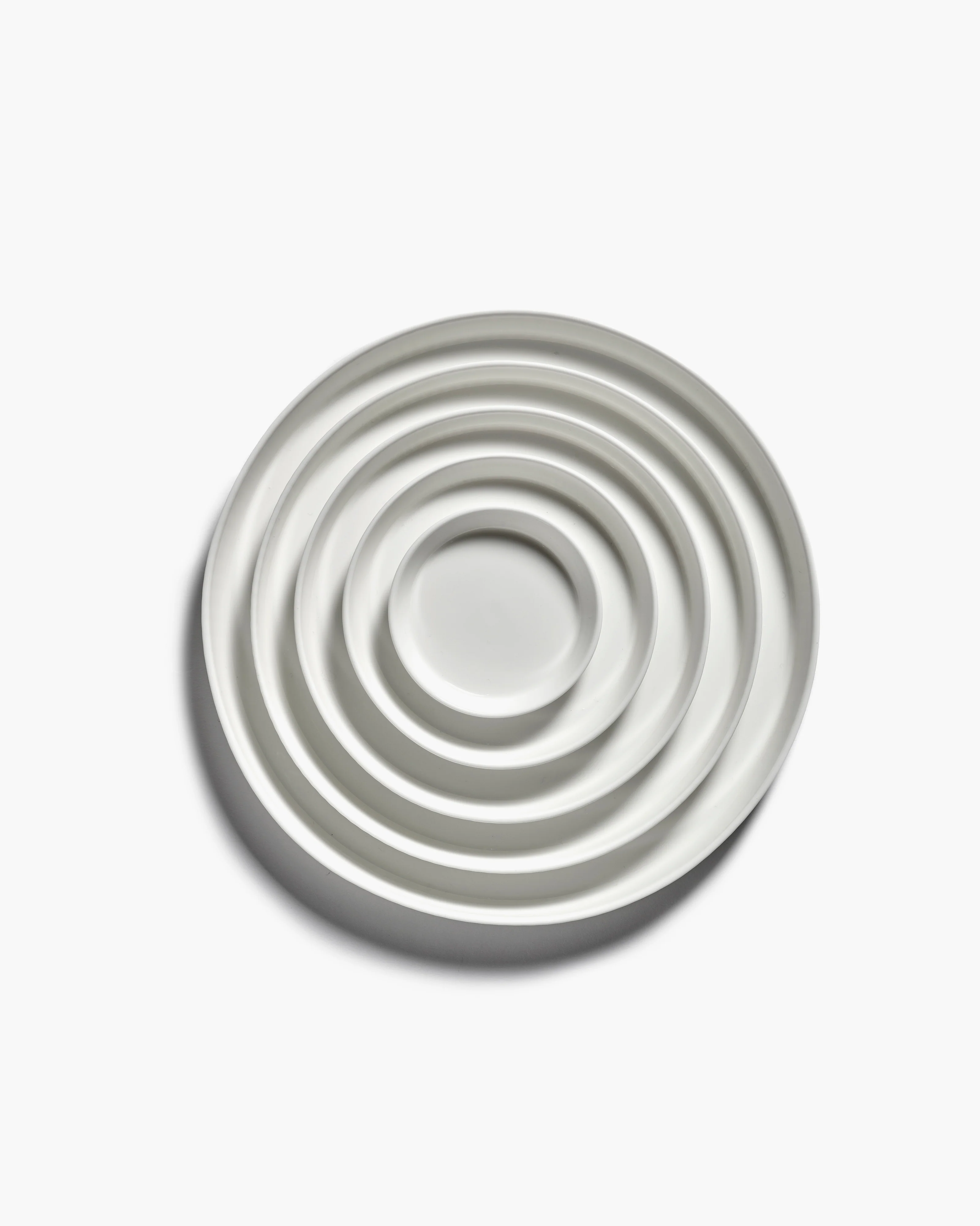 Bread plate raised edge white Nido - Image 4