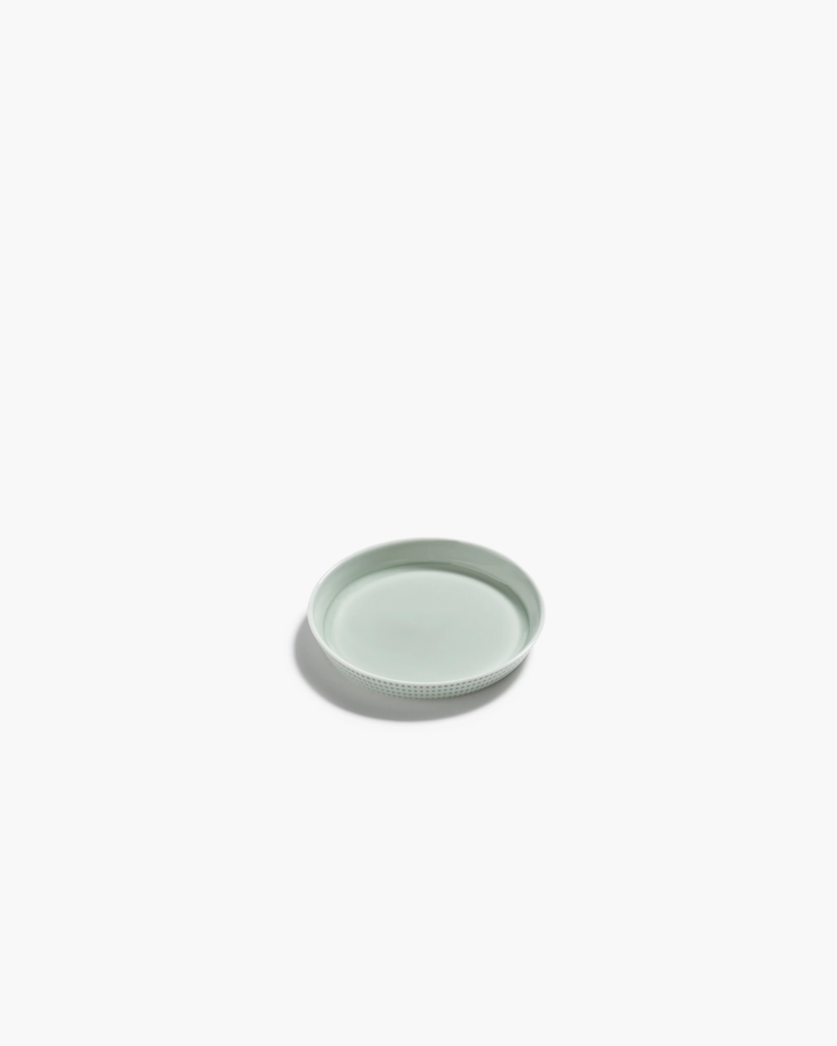 Bread plate raised edge green Nido - Image 2