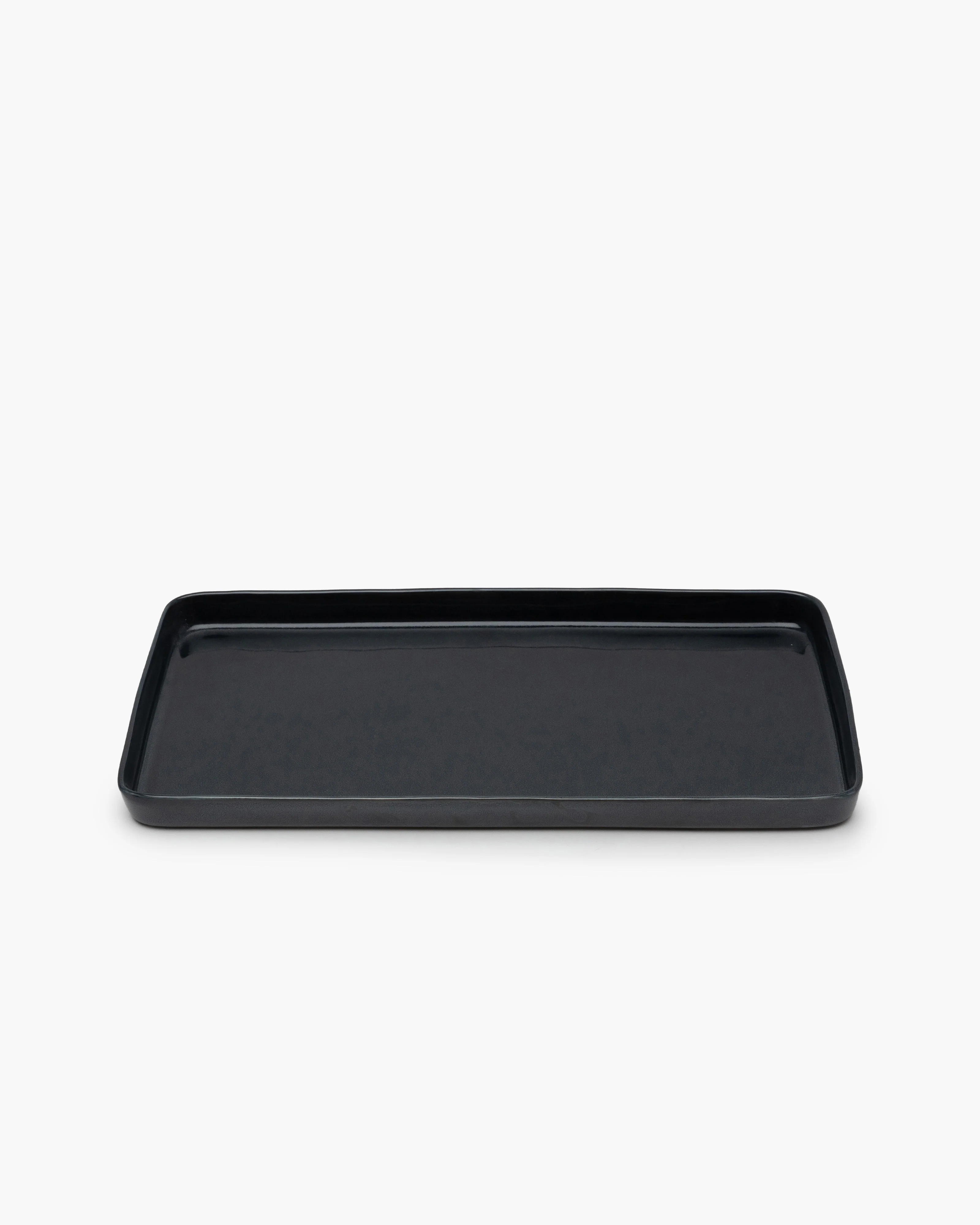 Plate rectangular L dark blue Terres de rêves - Image 2