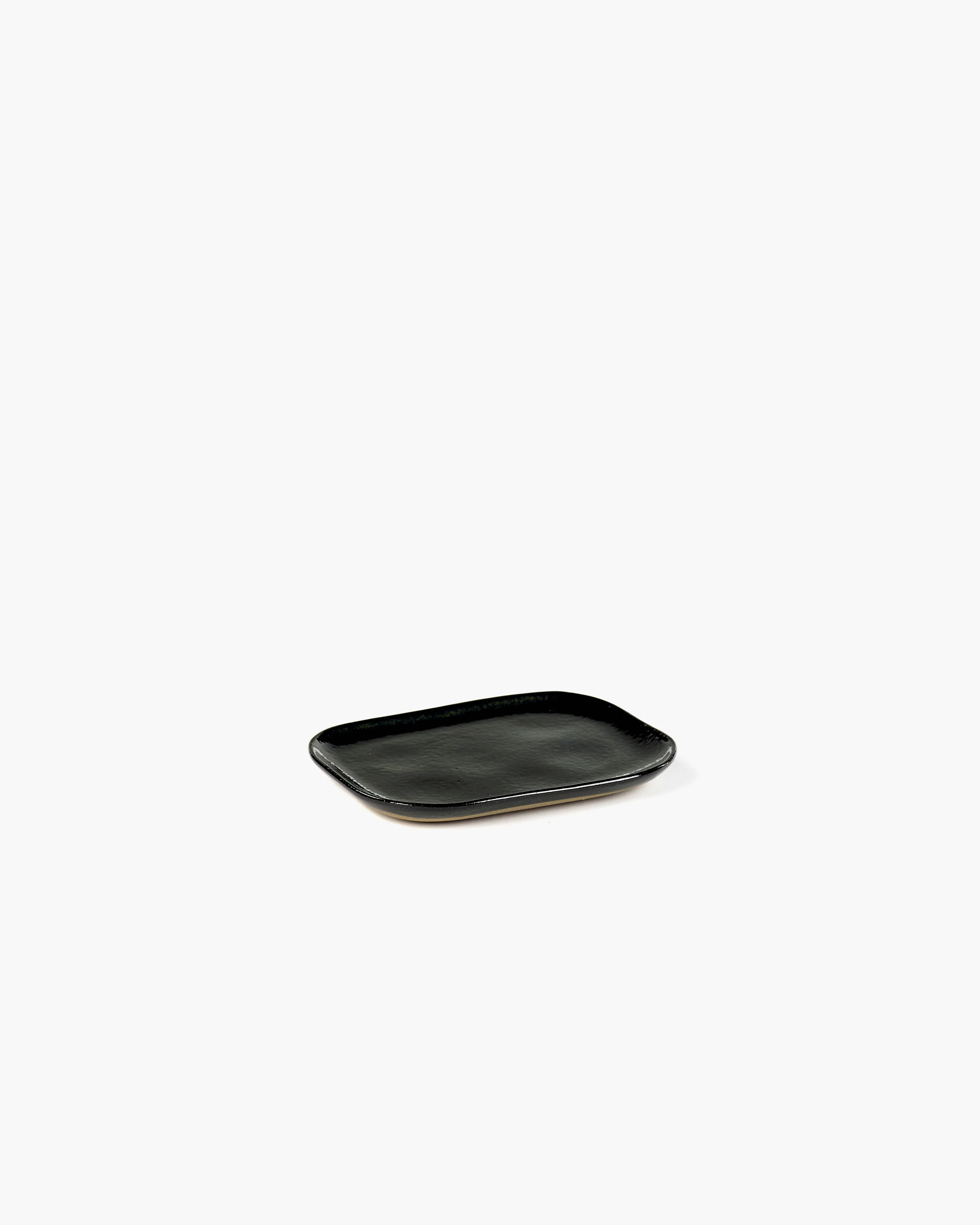 Plate rectangular n°3 M dark blue La nouvelle table