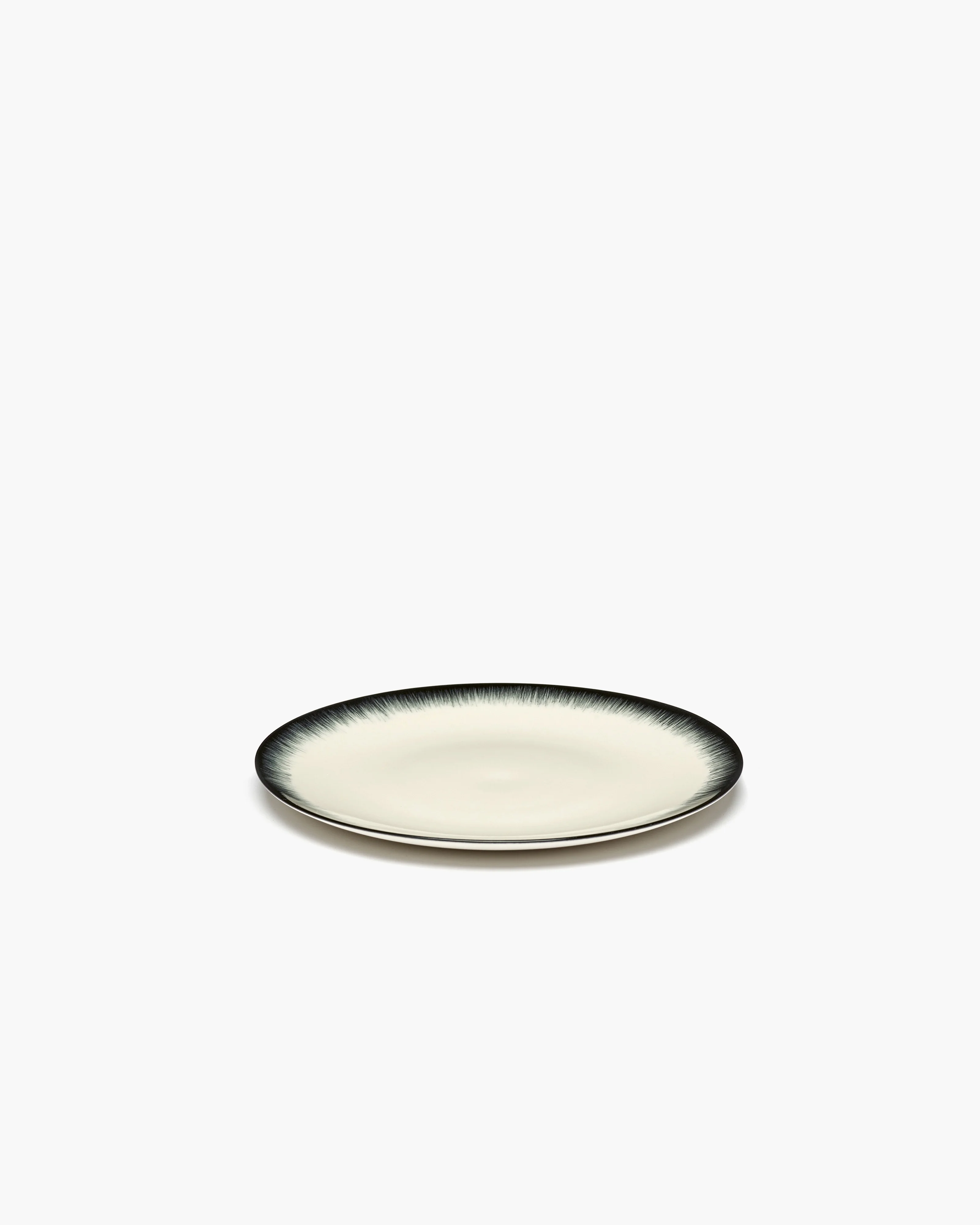 Breakfast plate white/black variation 3 Dé - Image 2