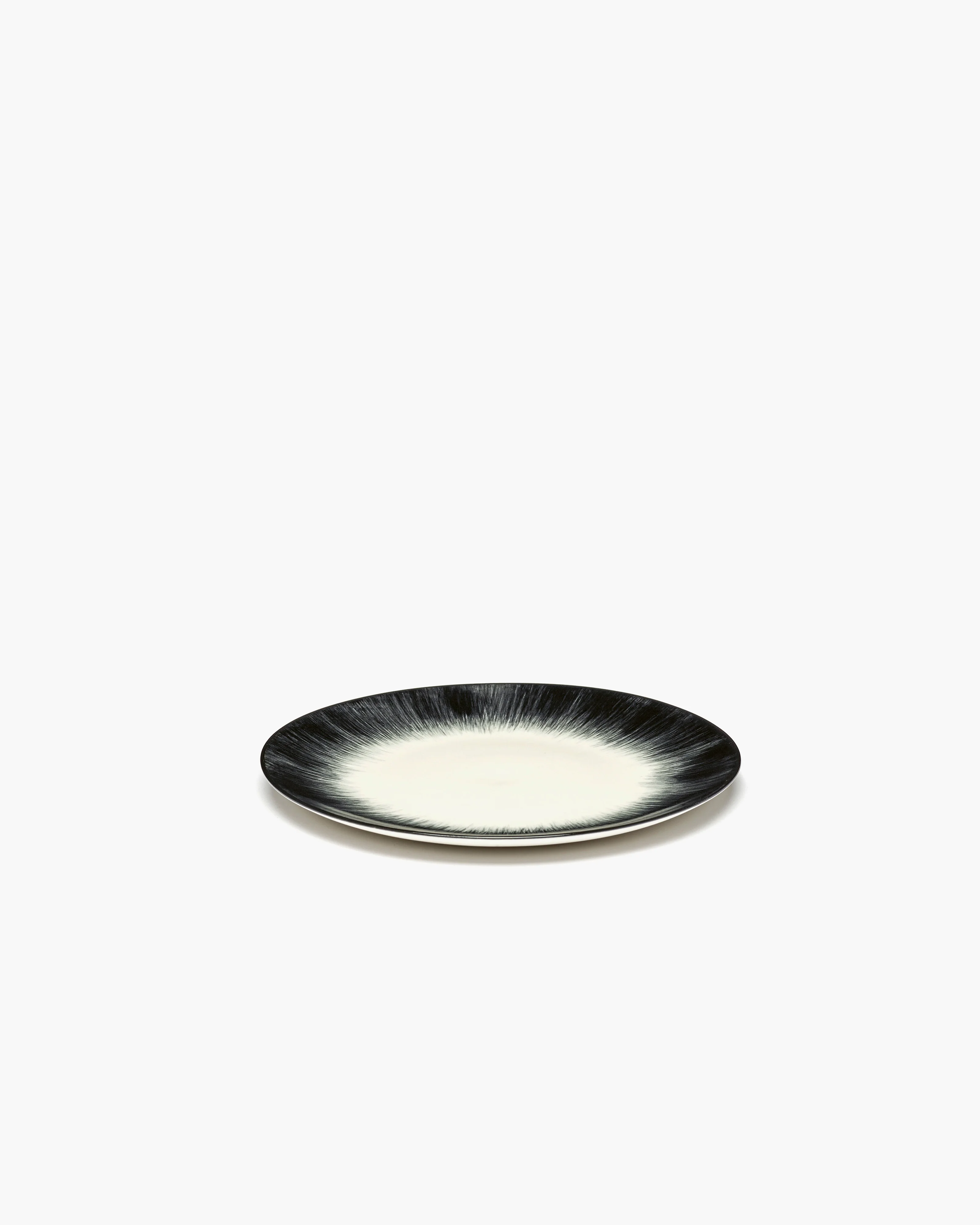 Breakfast plate white/black variation 4 DĂ© - Image 2