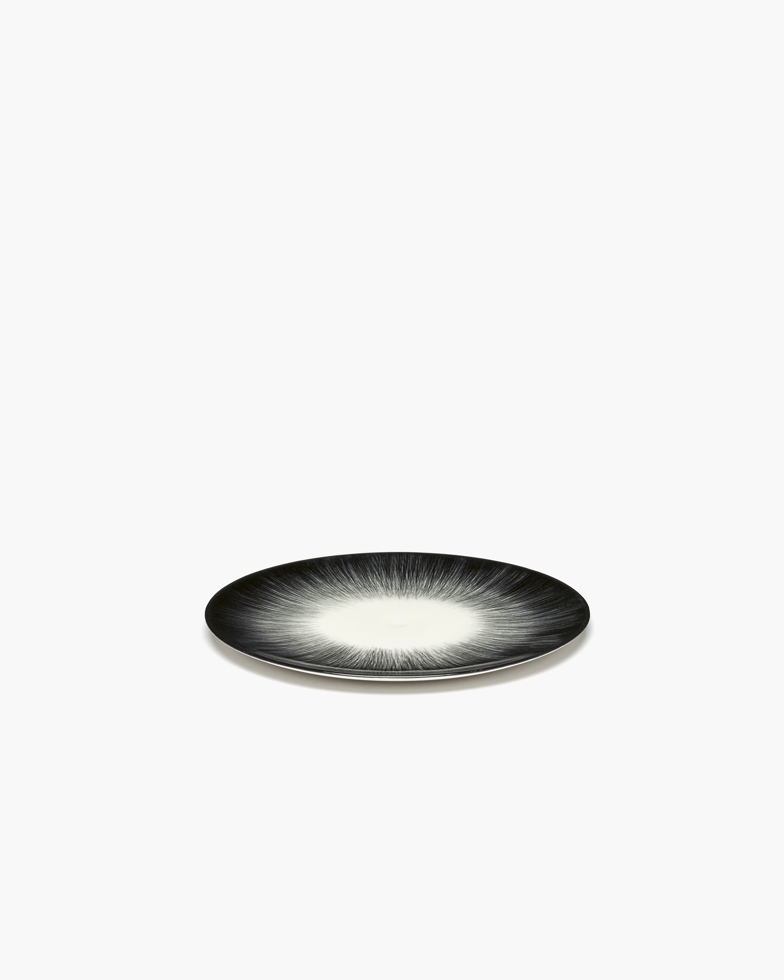 Breakfast plate white/black variation 5 DĂ© - Image 2