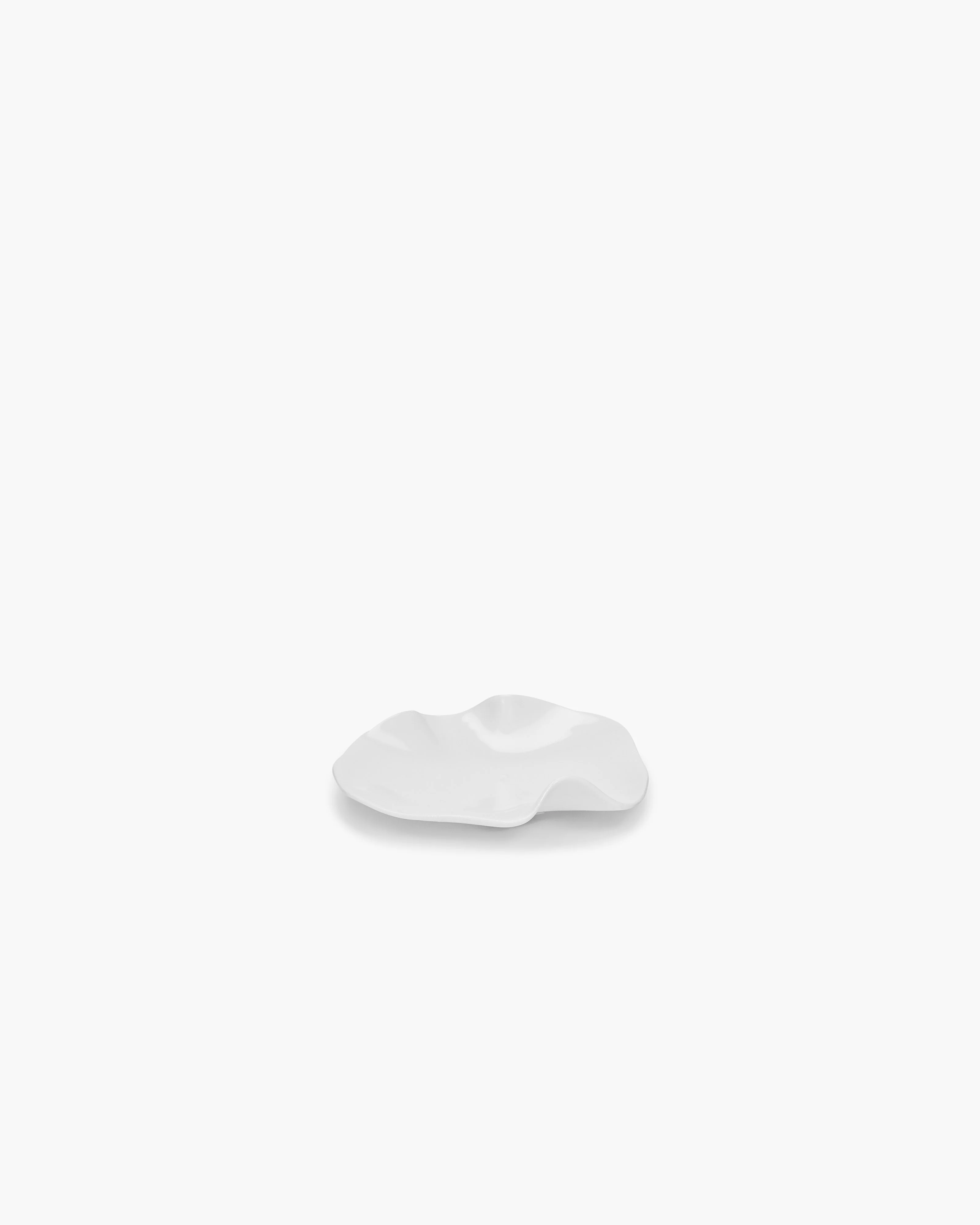 Bread plate Sara III round white Perfect Imperfection - Image 3