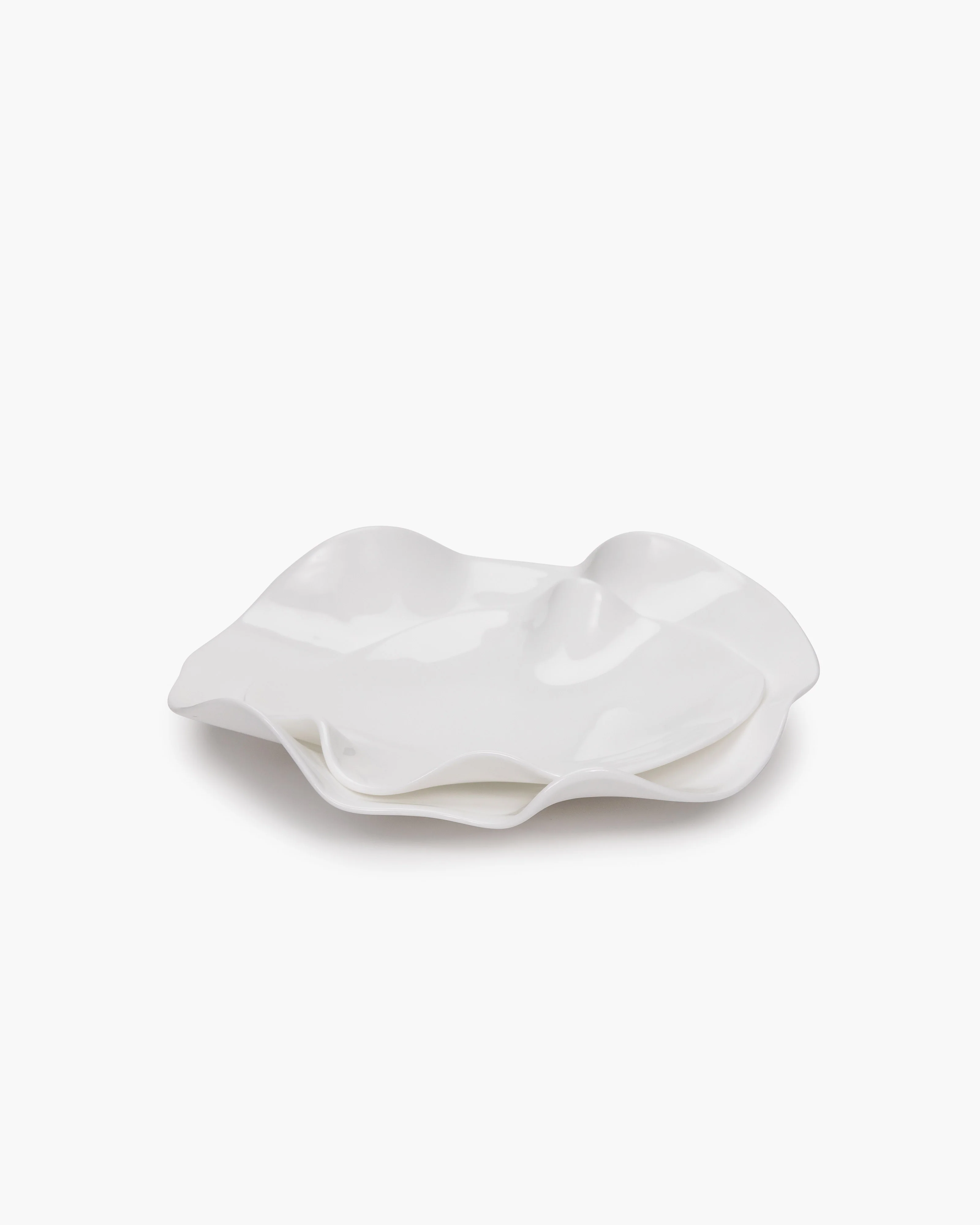 Bread plate Sara III round white Perfect Imperfection - Image 6
