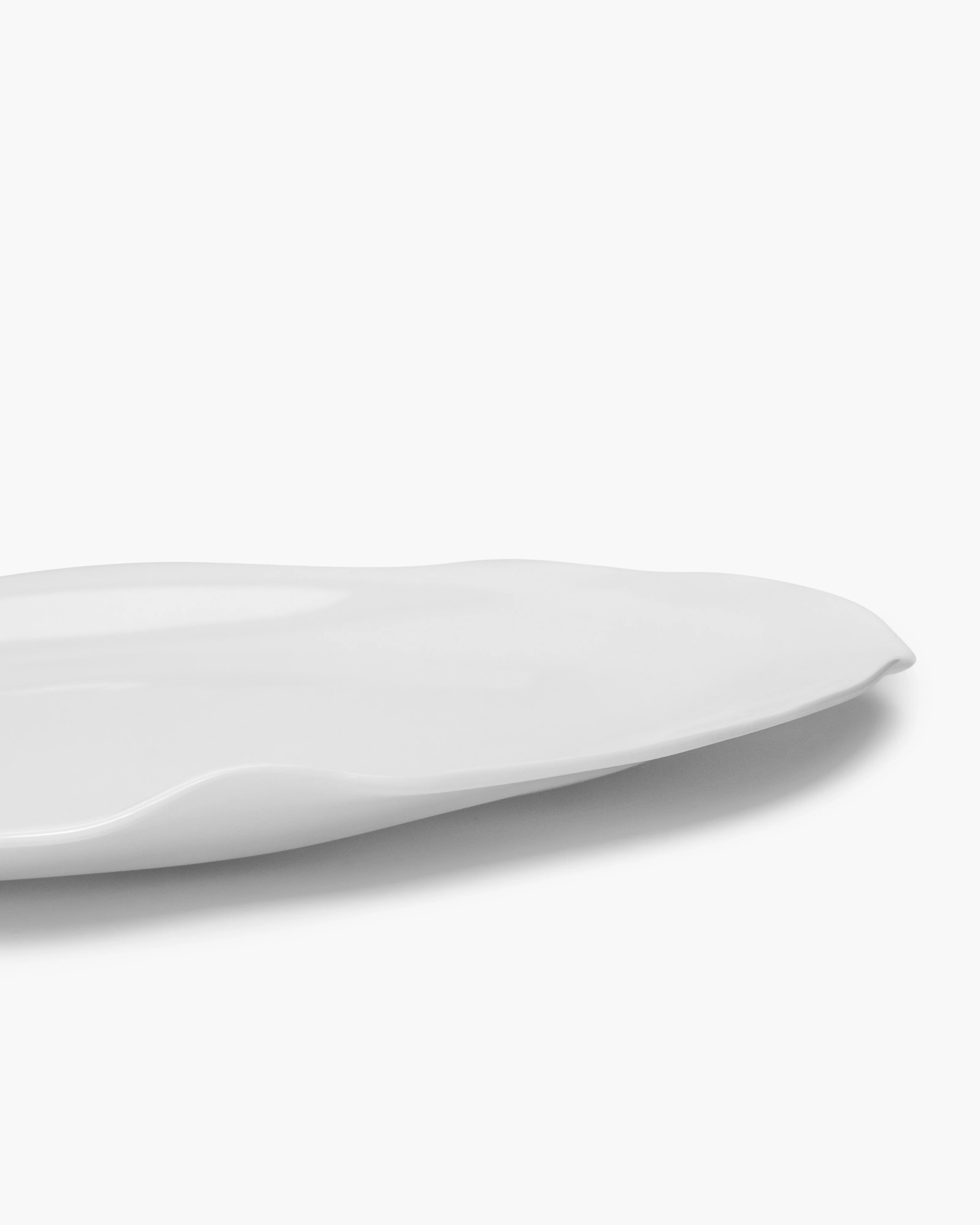 Serving plate Sun round white Perfect Imperfection - Image 2