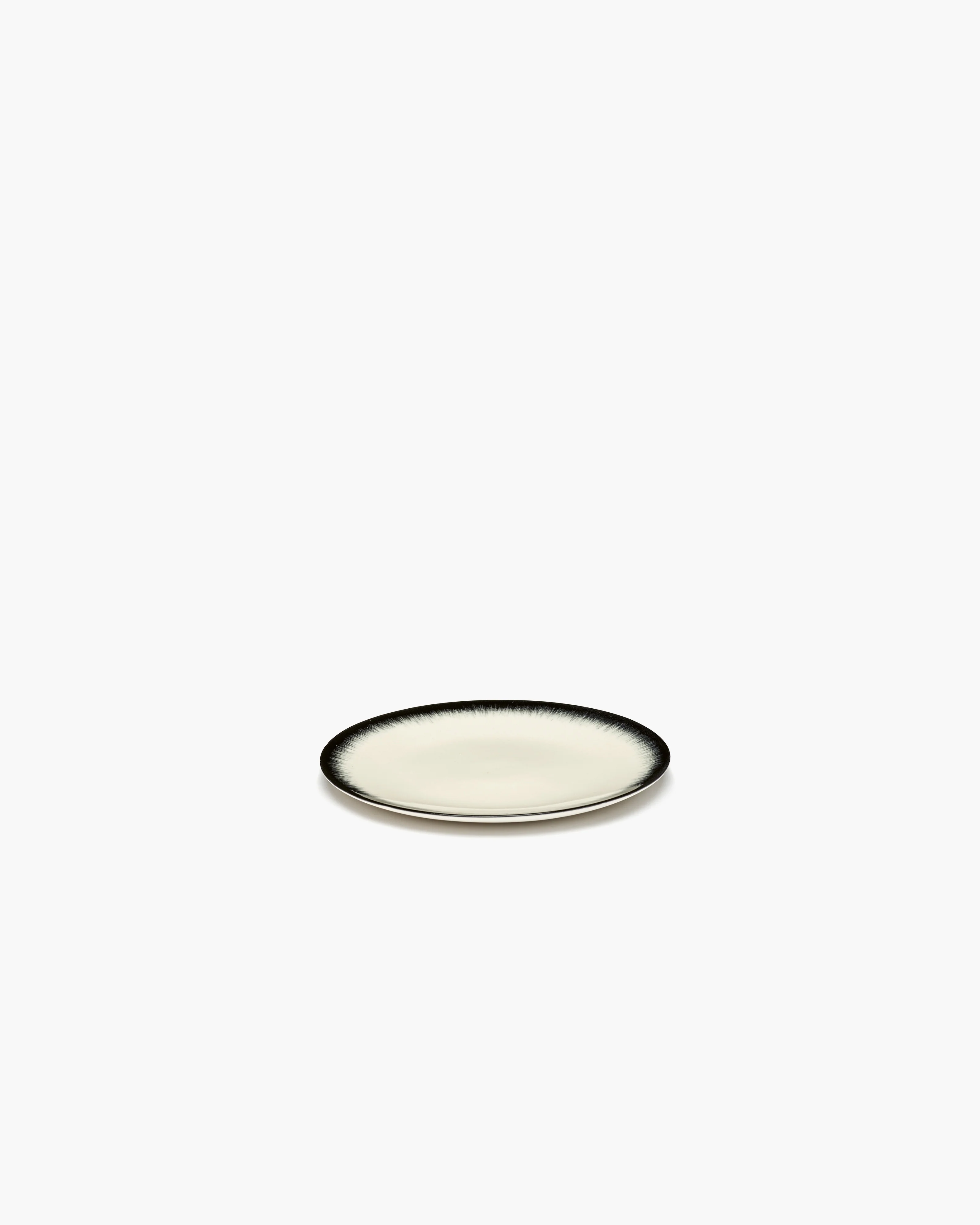 Dessert plate white/black variation 3 DĂ© - Image 2