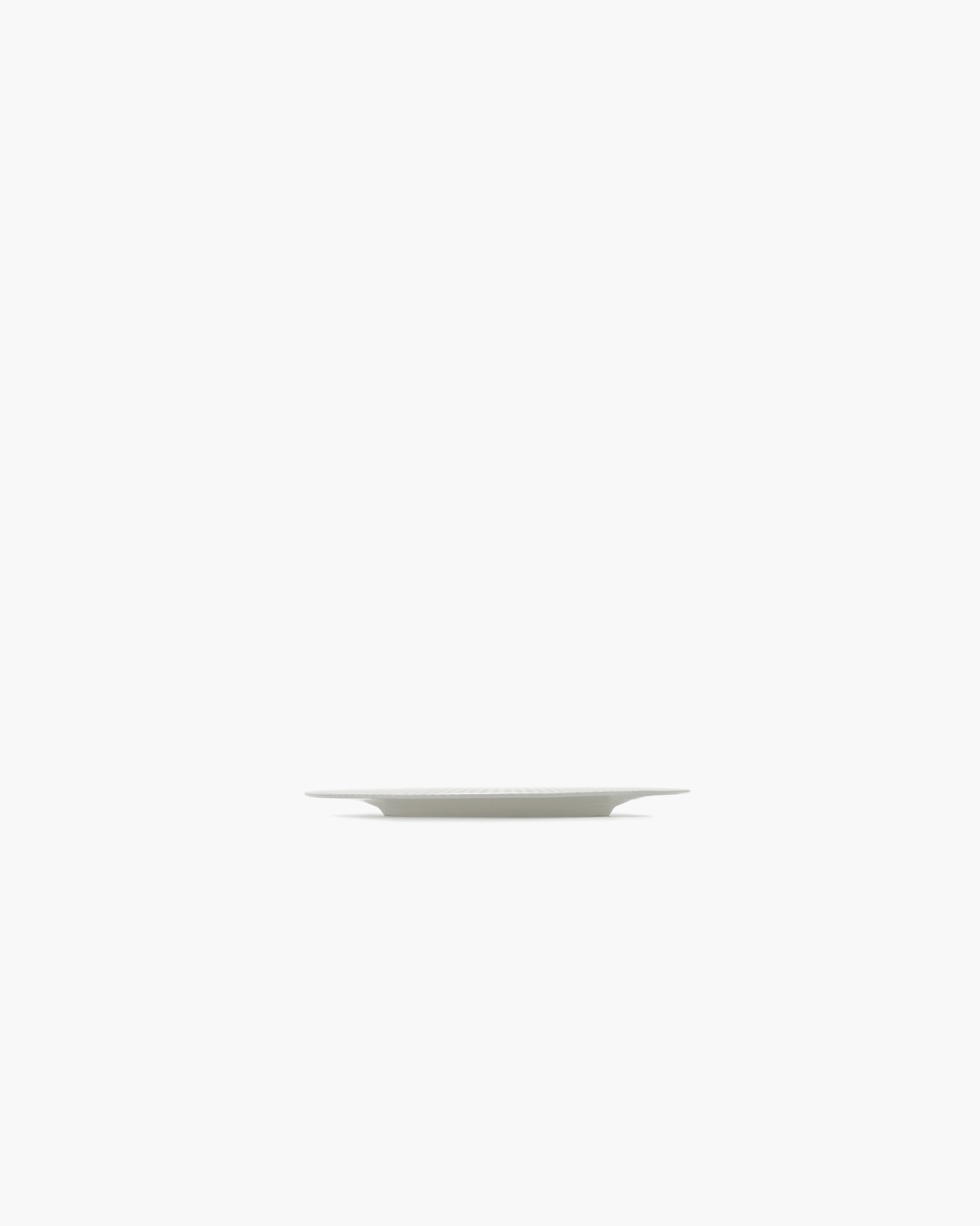 Dessert plate white Nido - Image 3