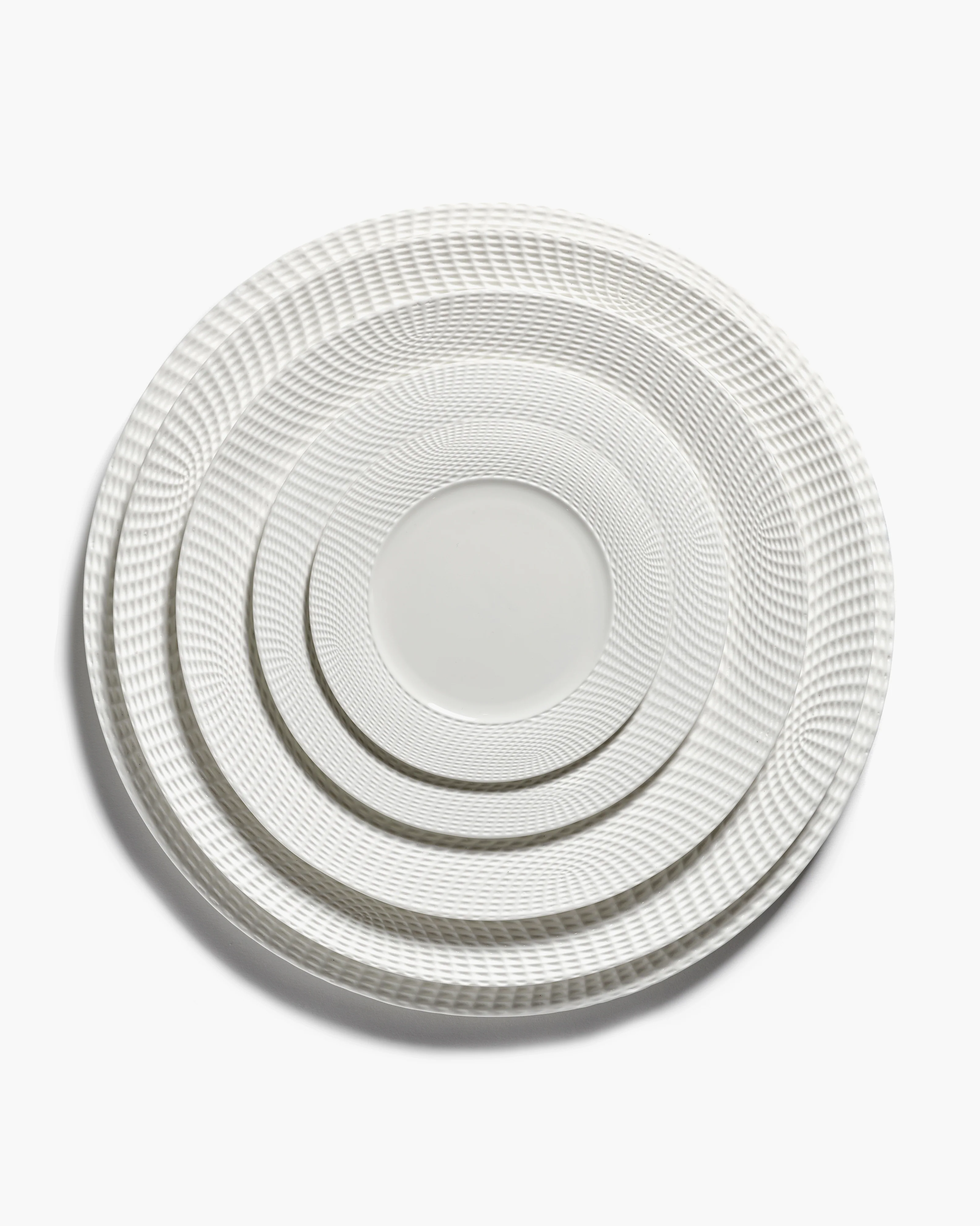 Dessert plate white Nido - Image 4