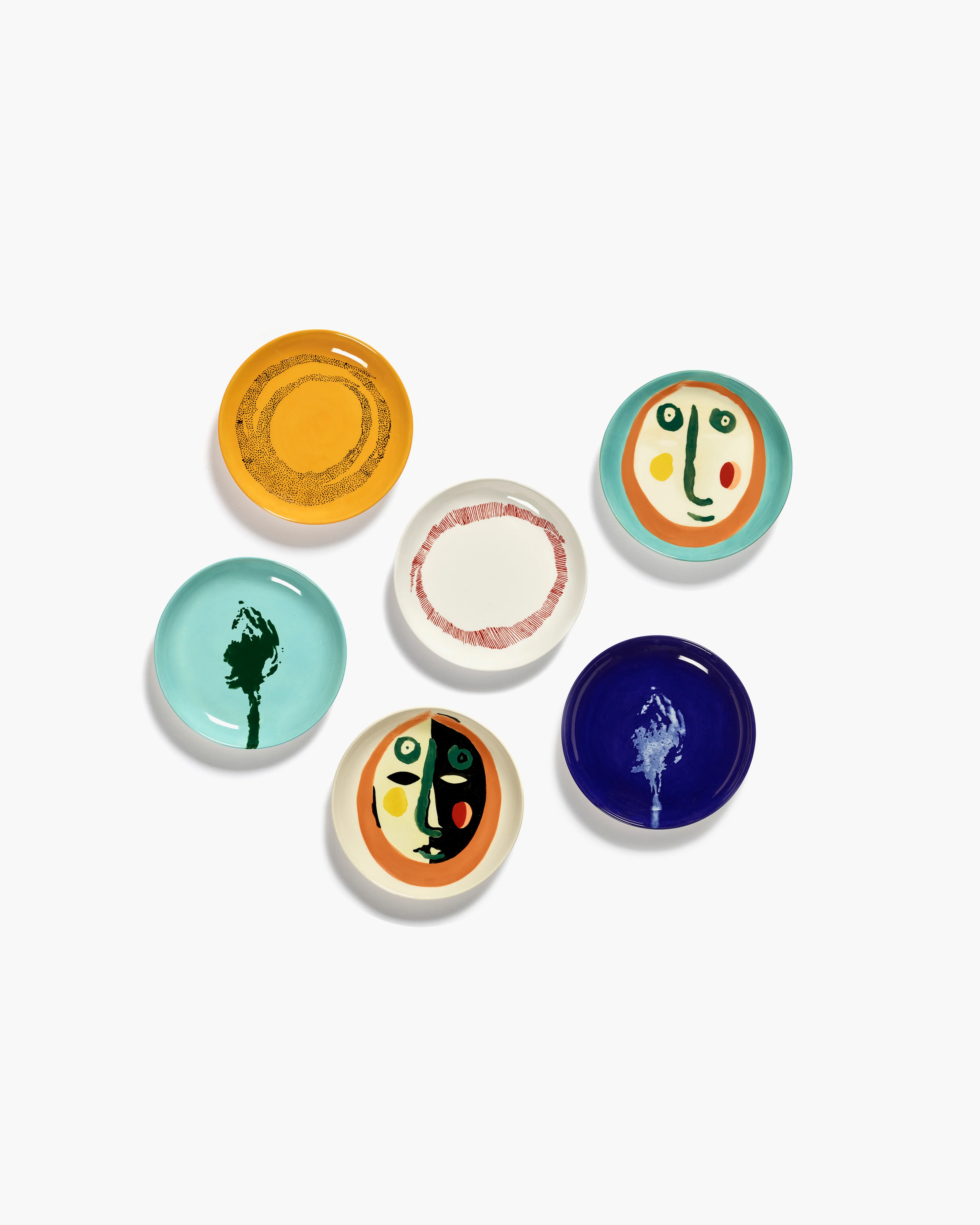 Dessert plate with face 2 Feast - Image 4