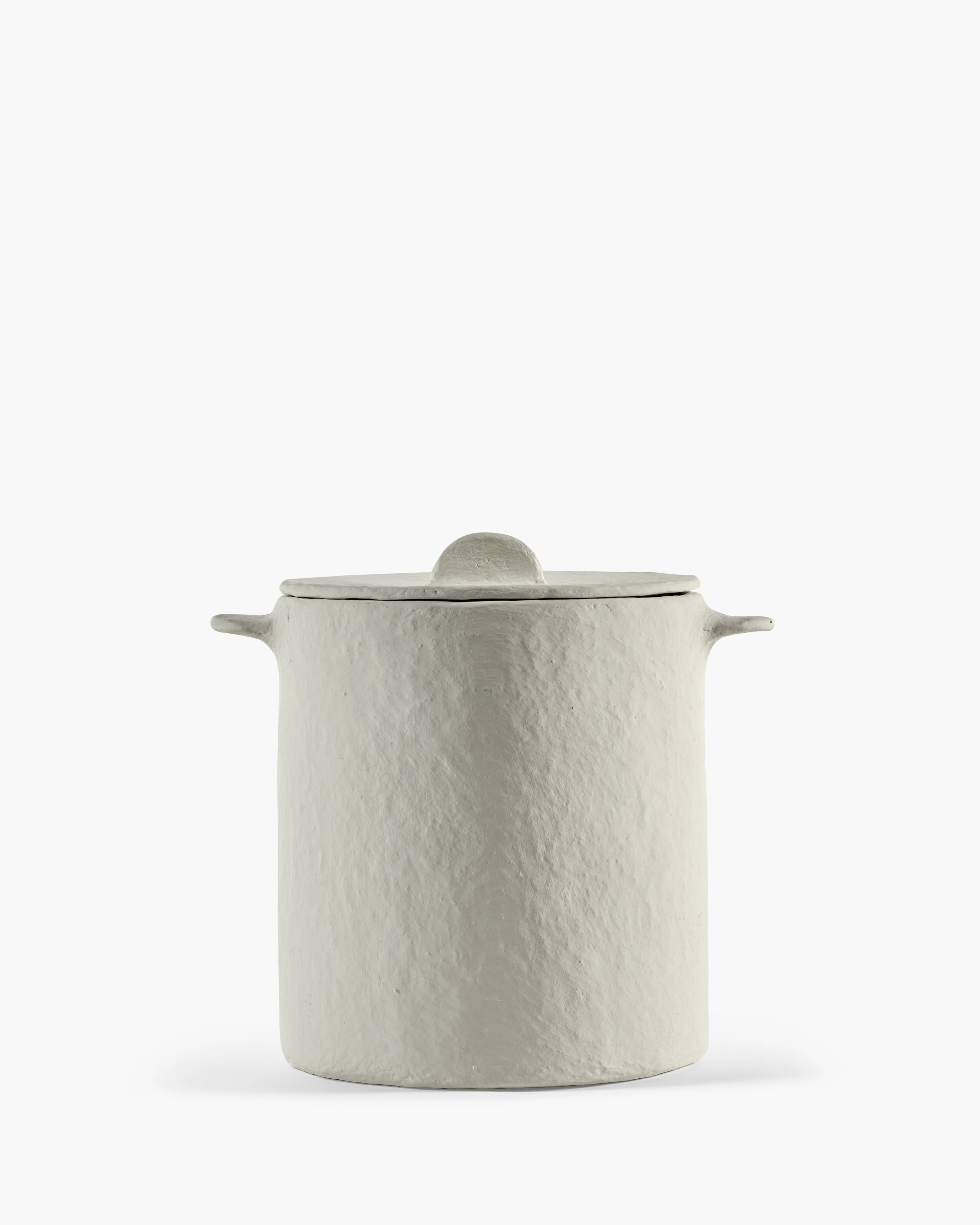 Pot + lid S white Earth - Image 3