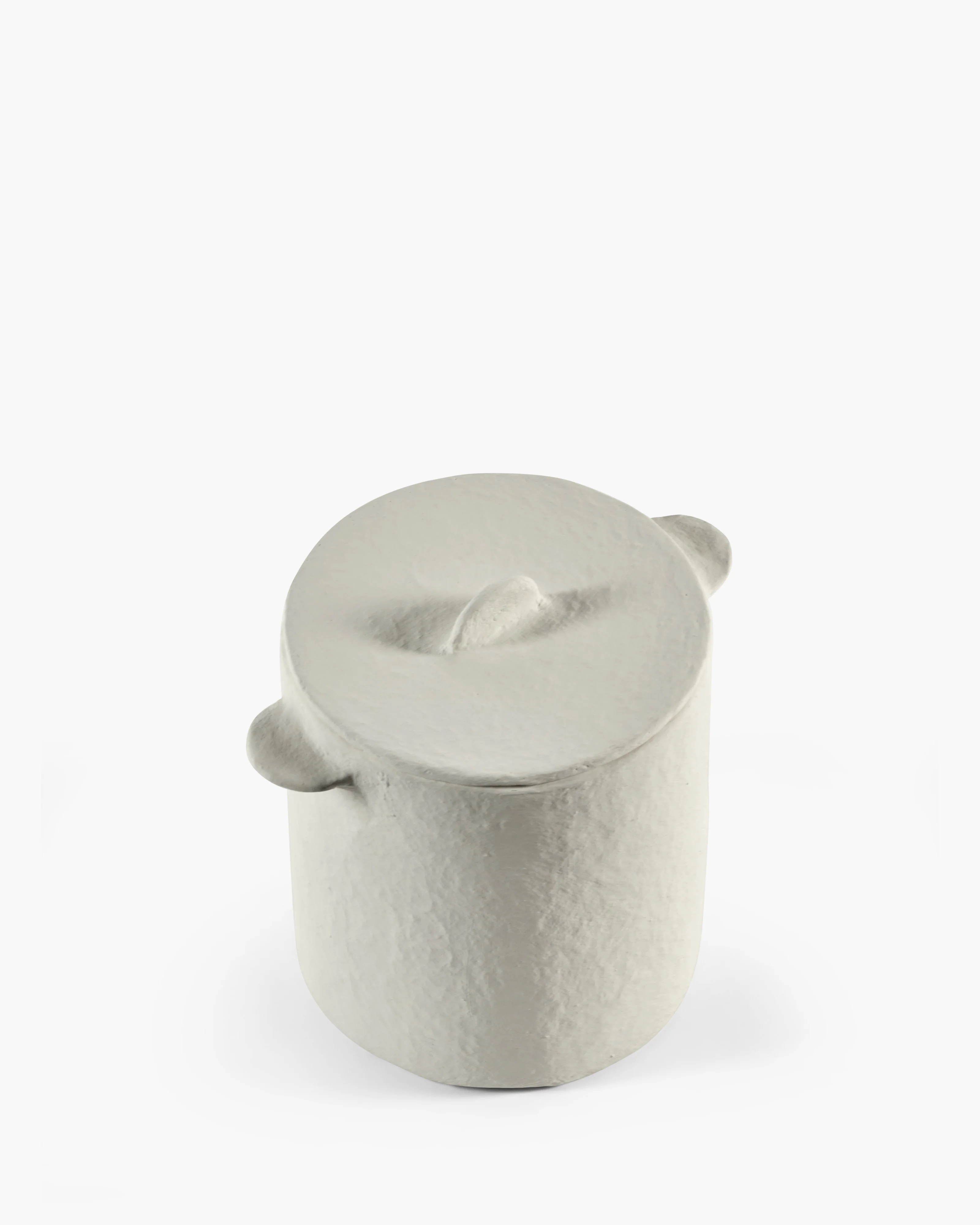 Pot + lid S white Earth - Image 5
