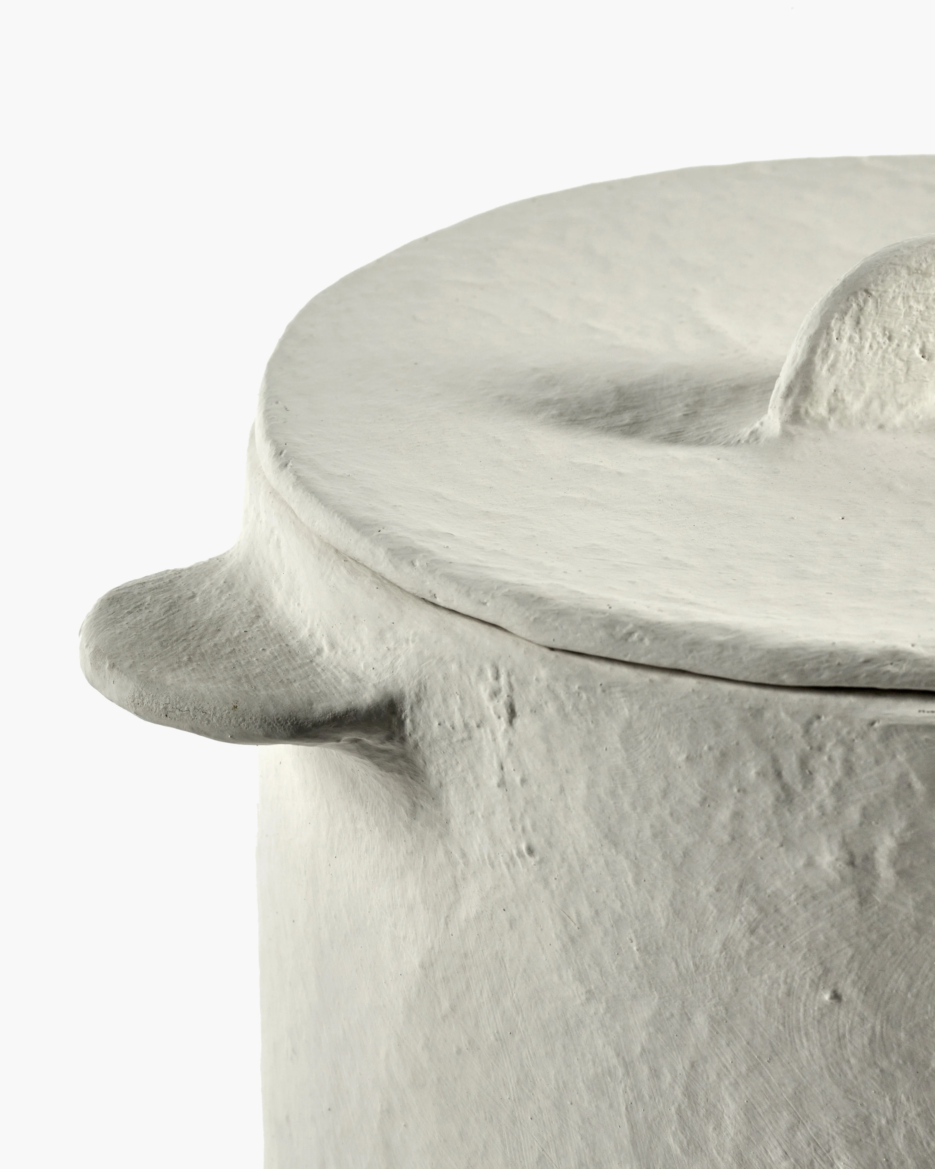 Pot + lid S white Earth - Image 6