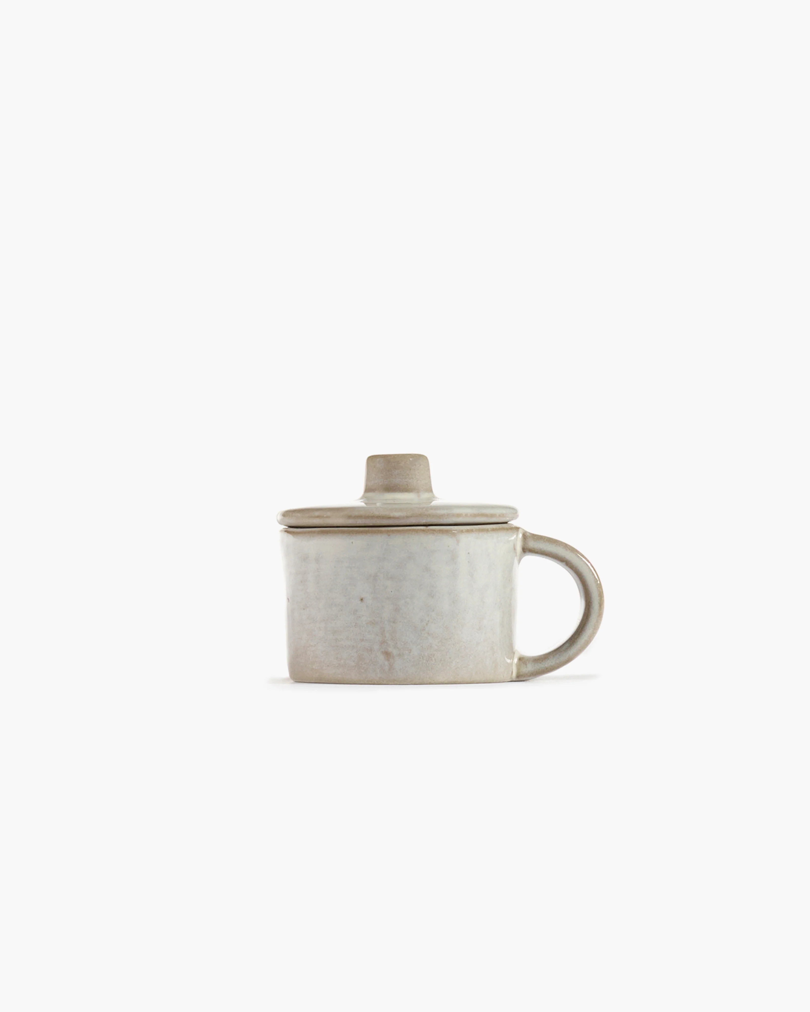 Ristretto cup with lid off-white La Mère - Image 2