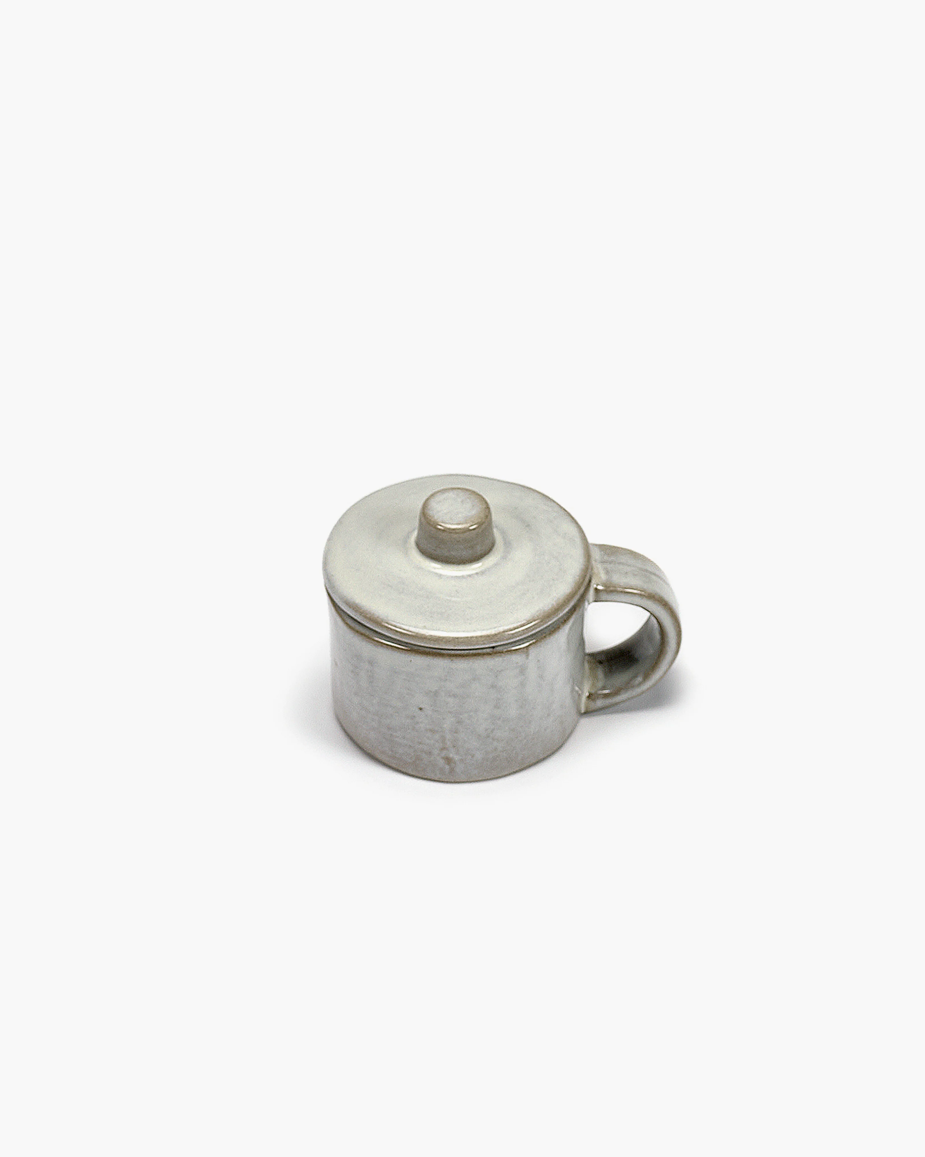 Ristretto cup with lid off-white La Mère - Image 3