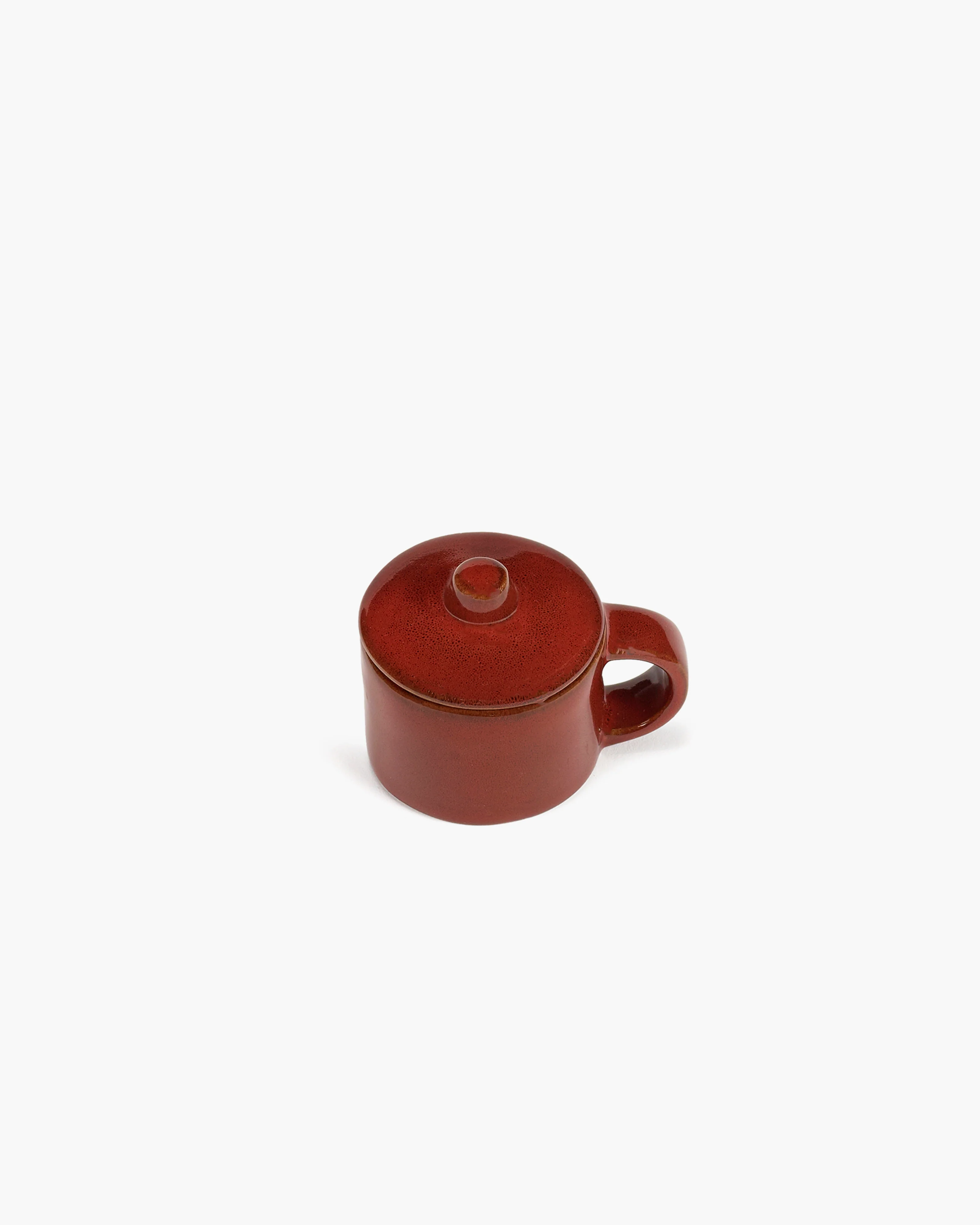 Ristretto cup with lid venetian red La Mère - Image 4