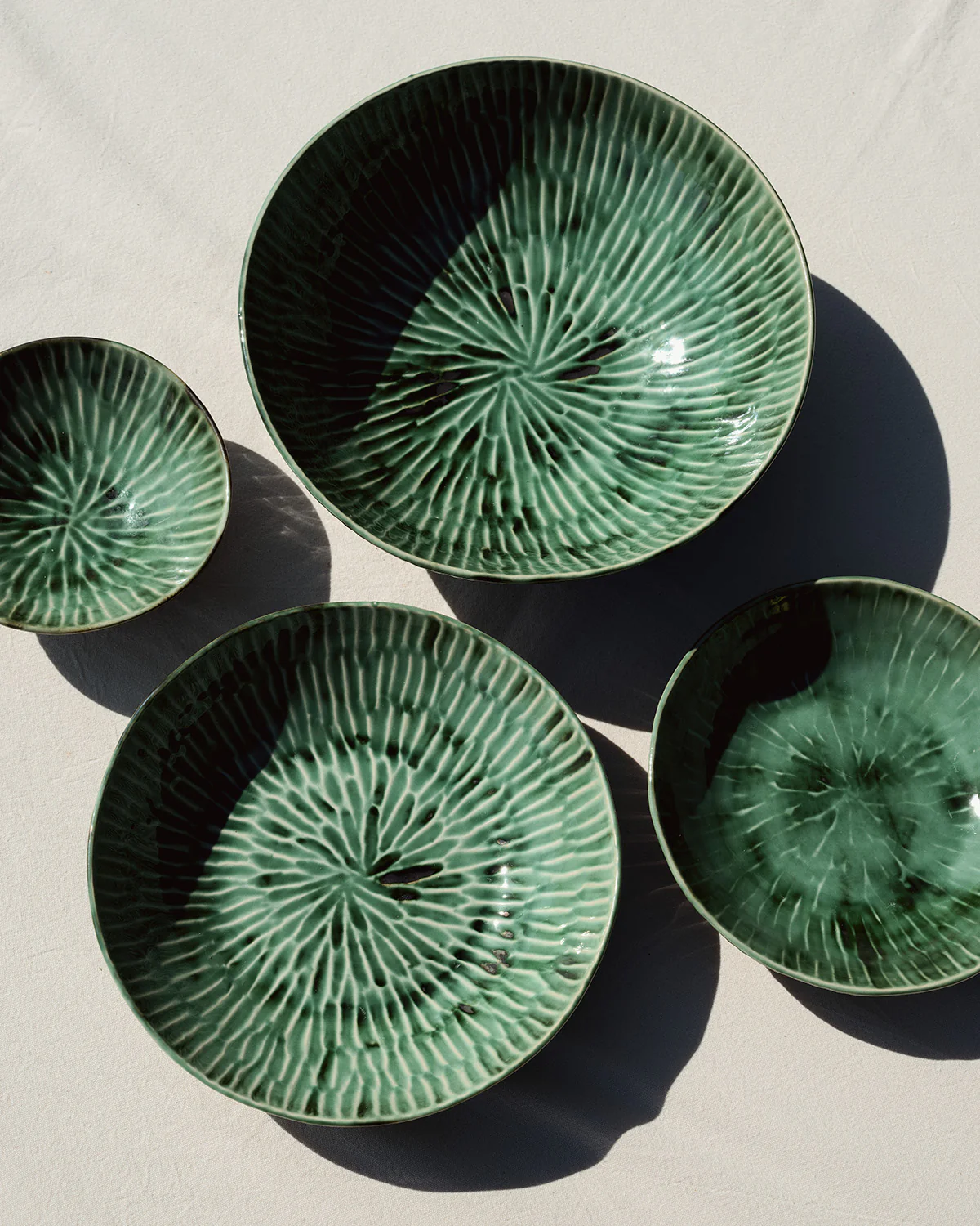 Salad bowl green Verde Lanza - Image 2