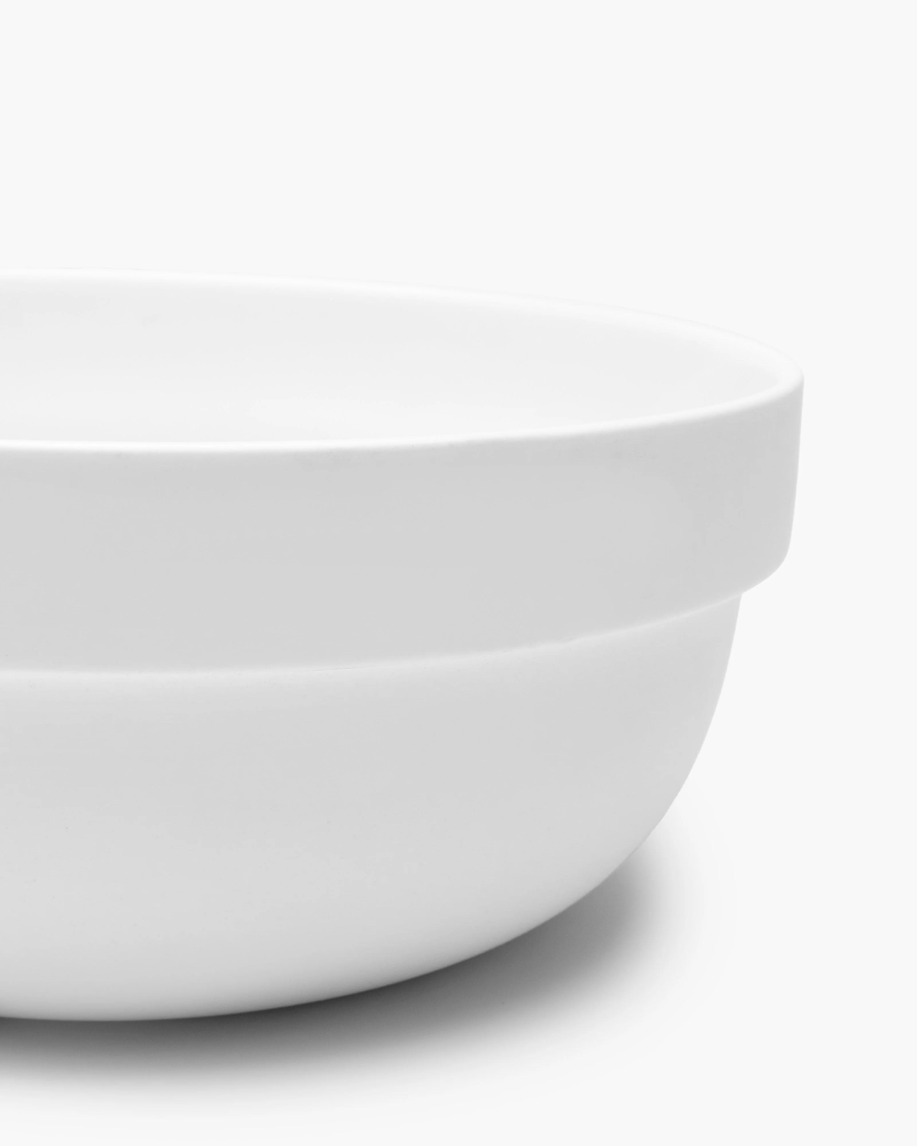 Salad bowl white matt Passe-partout - Image 3