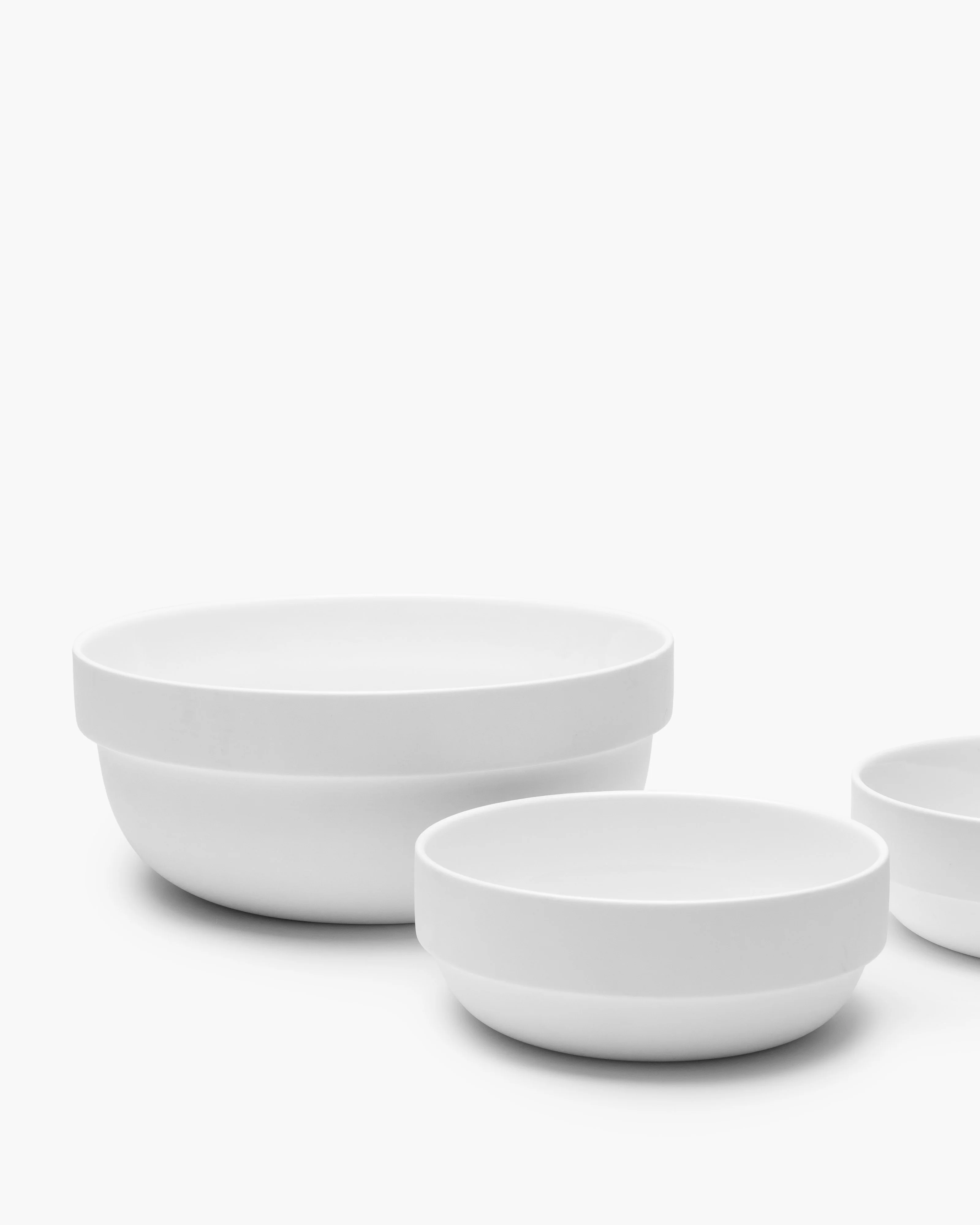 Salad bowl white matt Passe-partout - Image 4