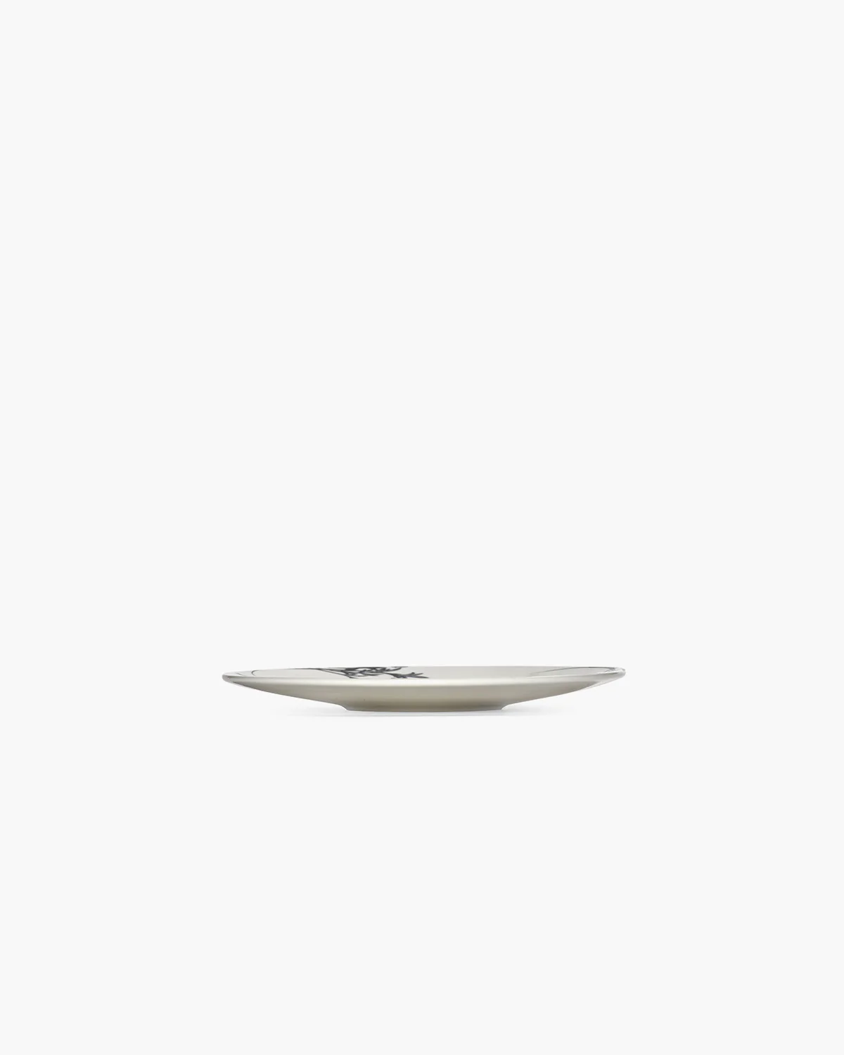 Saucer cappuccino cup butterfly white - black ballet Unity - Image 4