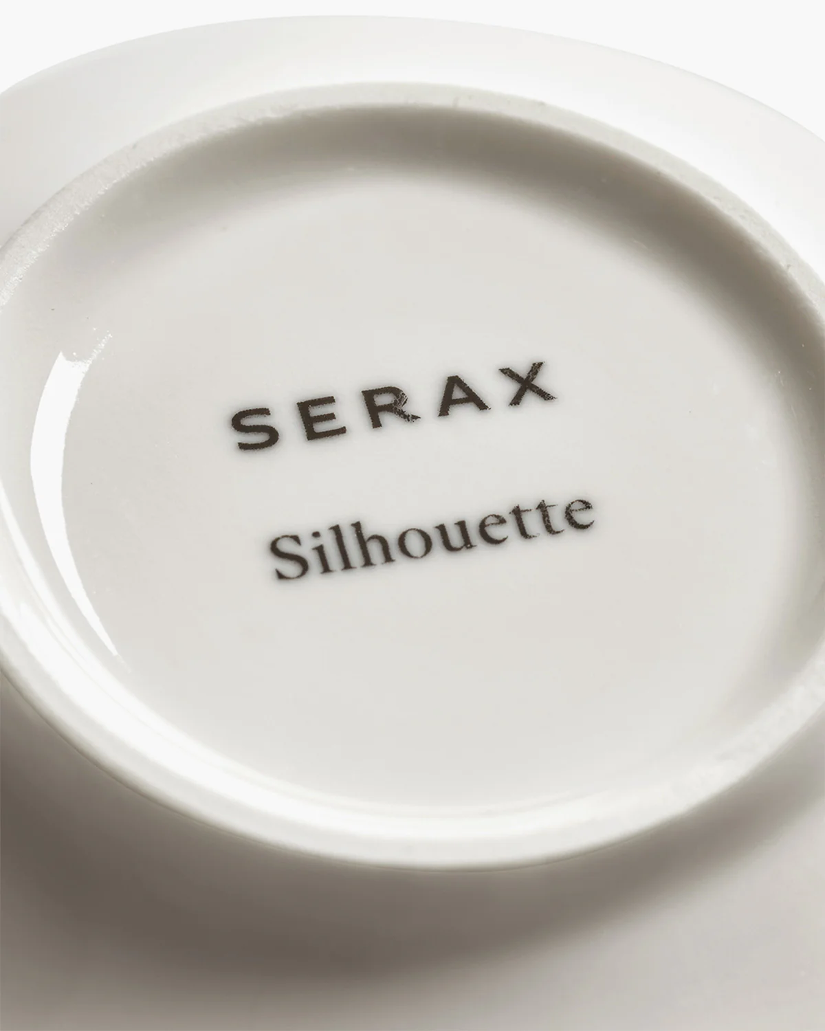Saucer coffee cup white Silhouette - Image 4