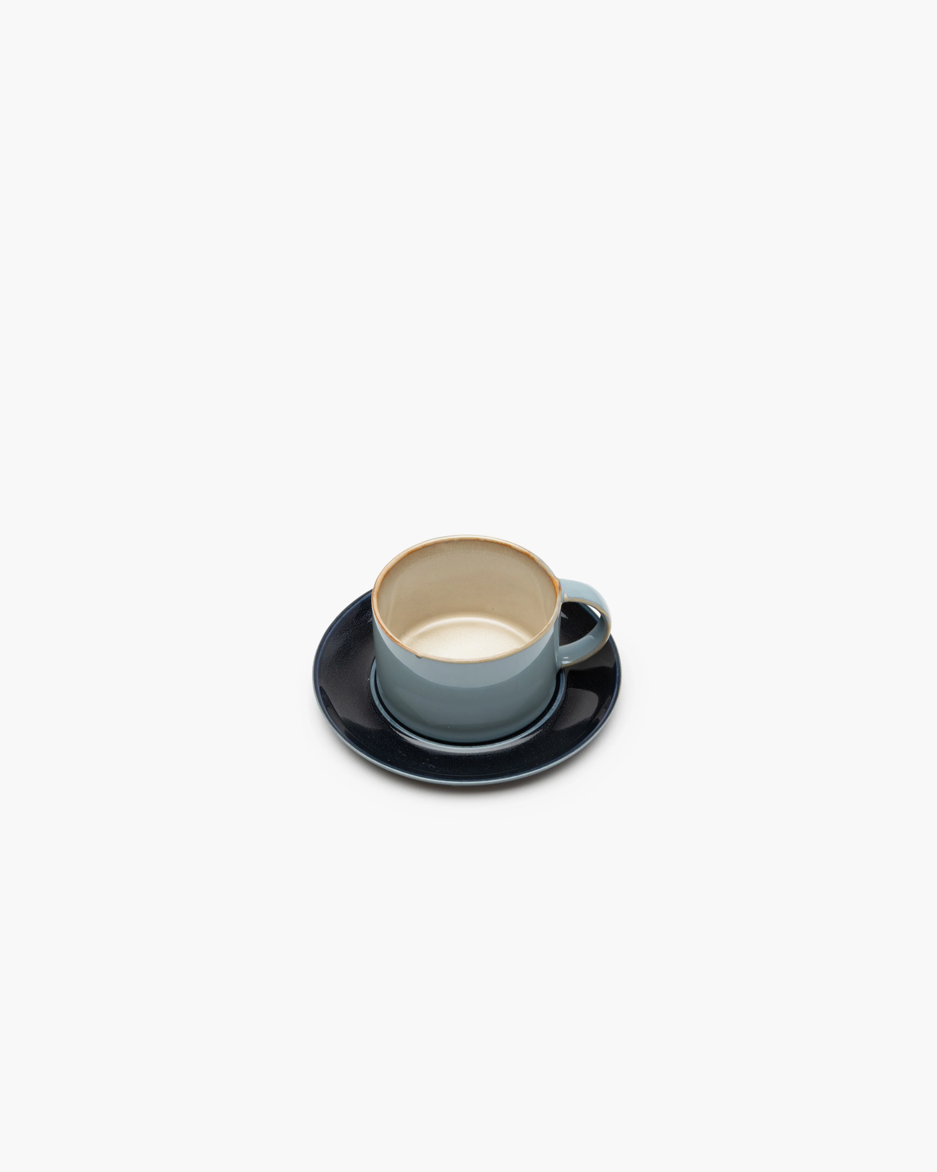 Saucer for coffee cup dark blue Terres de rêves - Image 2