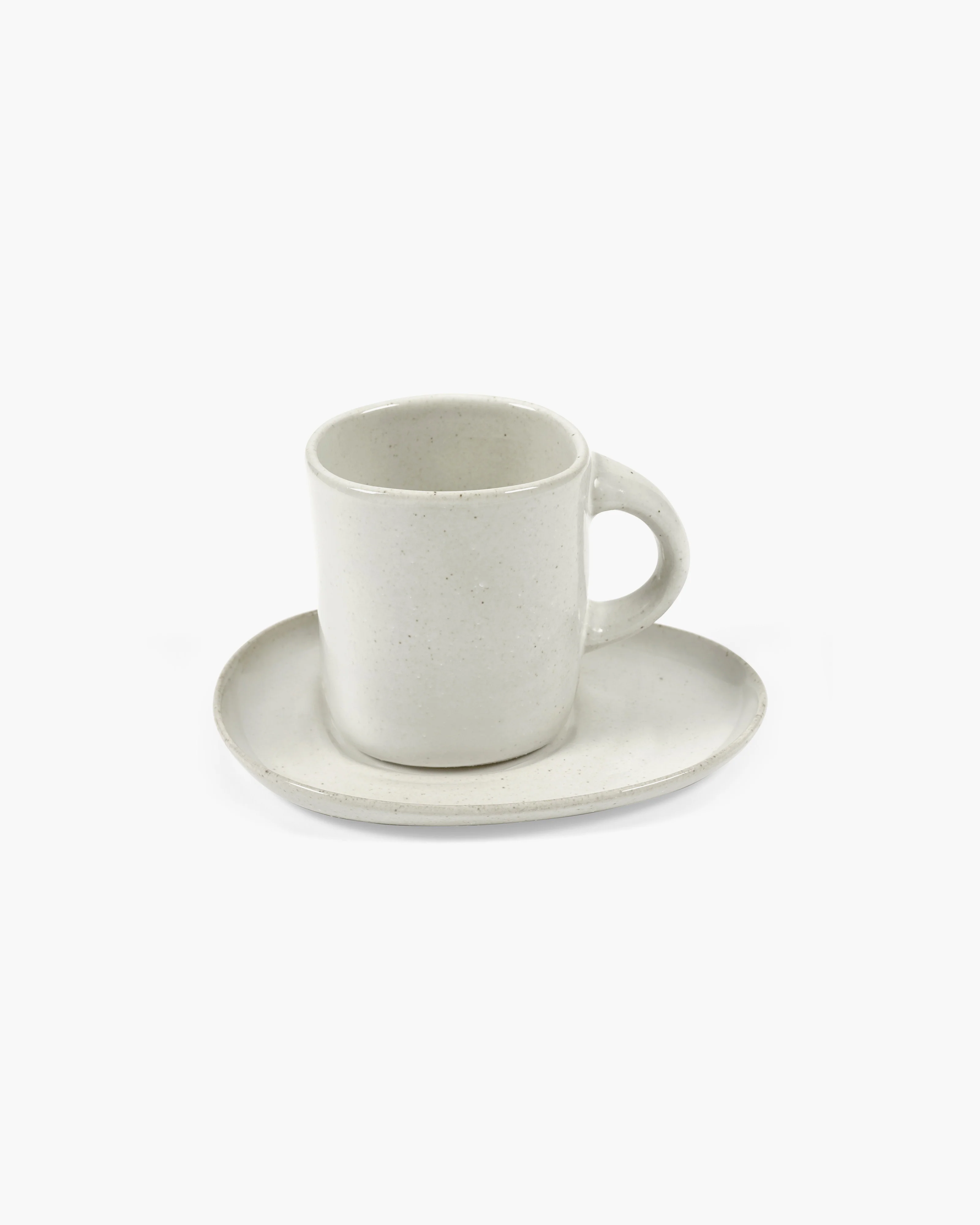 Saucer for  coffee cup off-white Out of lines - Image 6