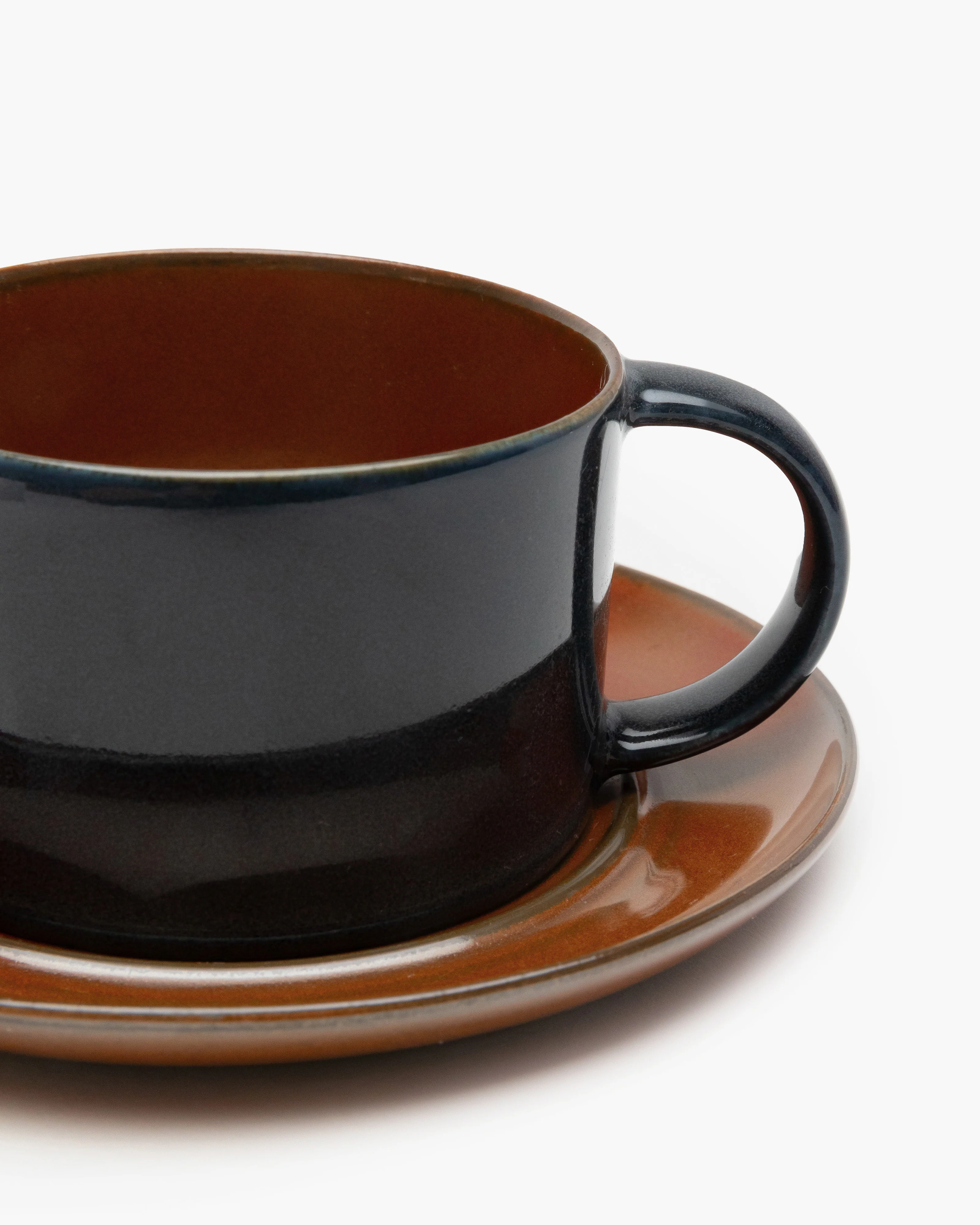 Saucer for coffee cup rust Terres de rêves - Image 3