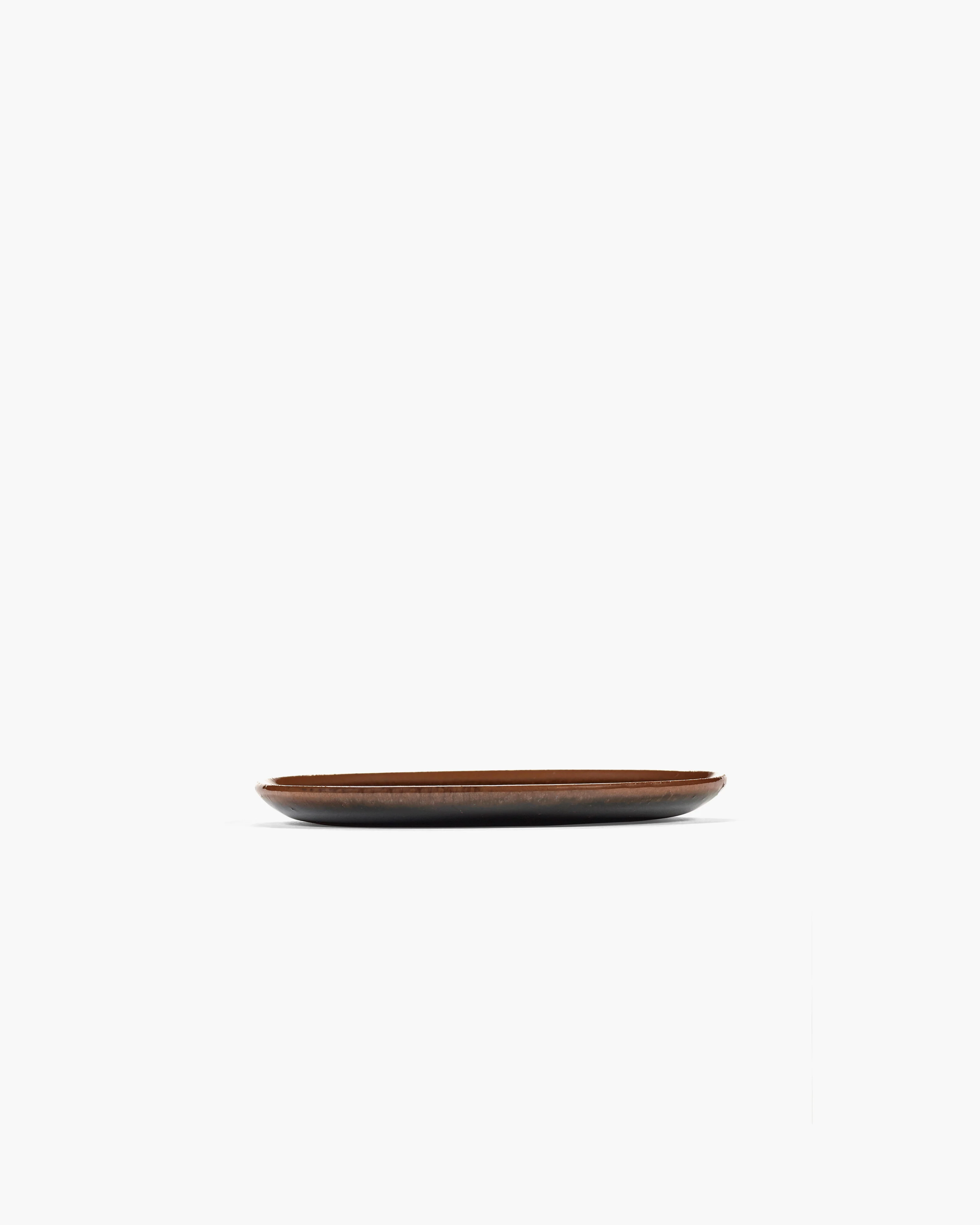 Saucer for espresso cup dark brown Out of lines - Image 4