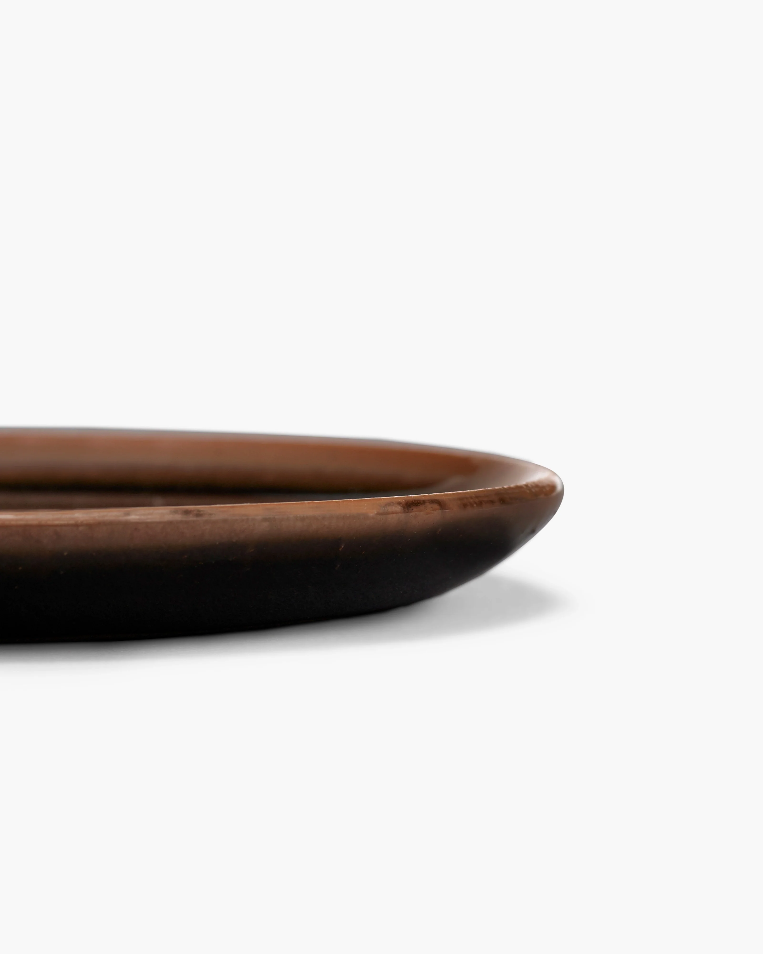Saucer for espresso cup dark brown Out of lines - Image 5