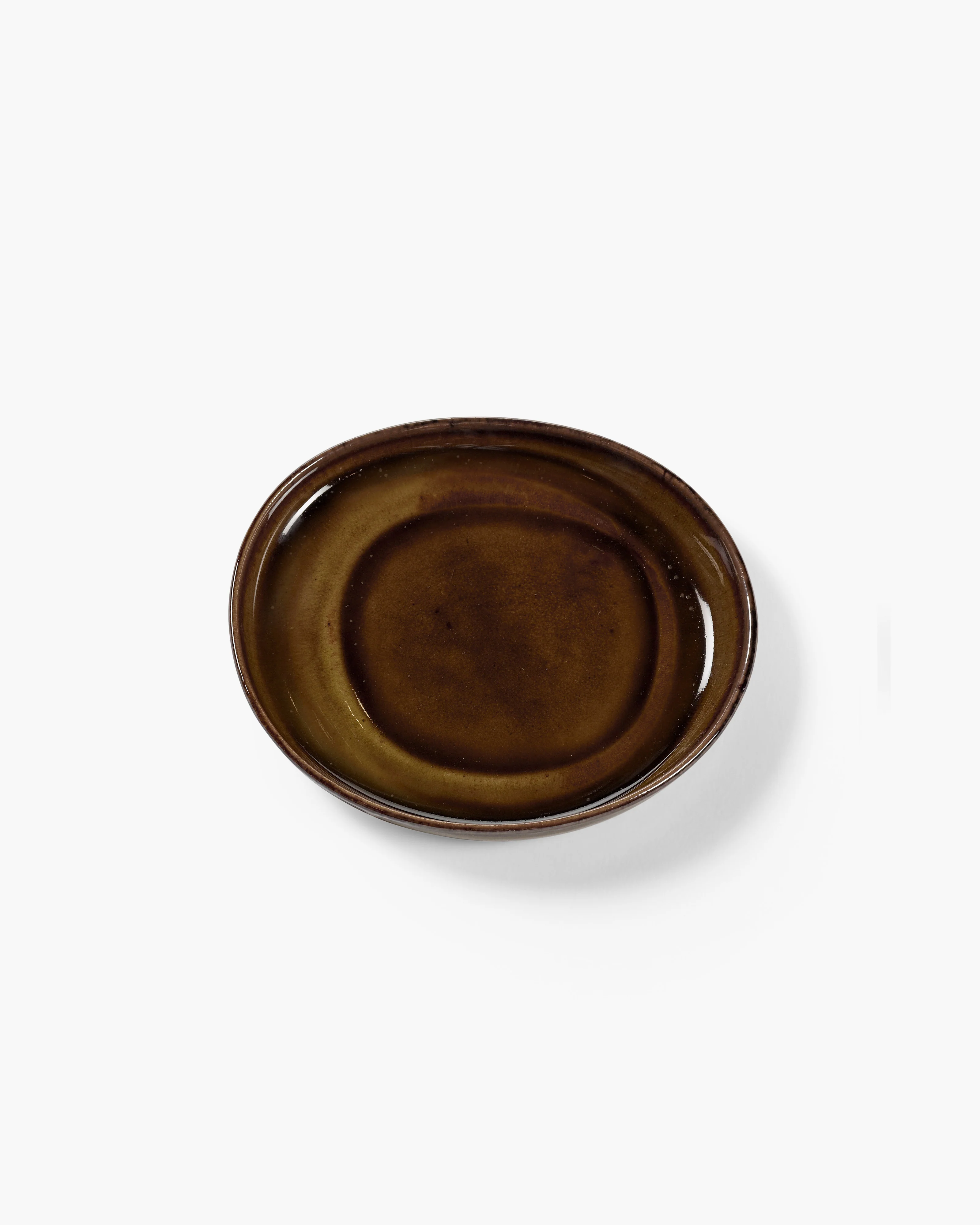 Saucer for mug ocher Out of lines - Image 3