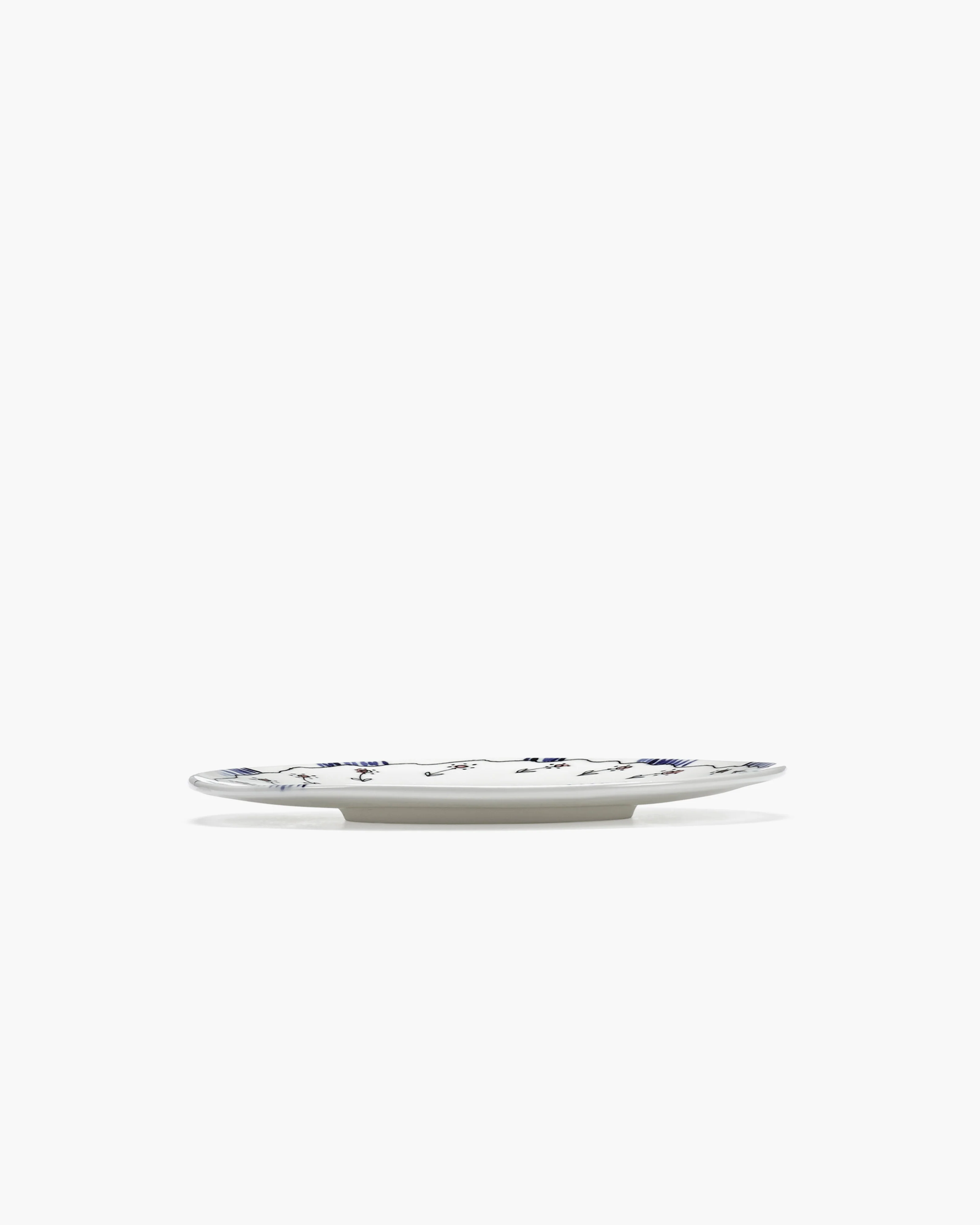 Saucer tea cup Anemone milk Midnight Flowers - Image 4